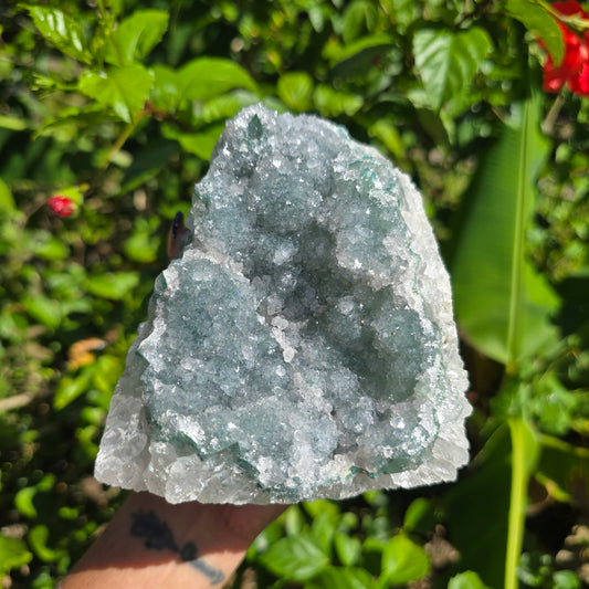 Rainbow Amethyst Cluster (Self-Standing) 1615g