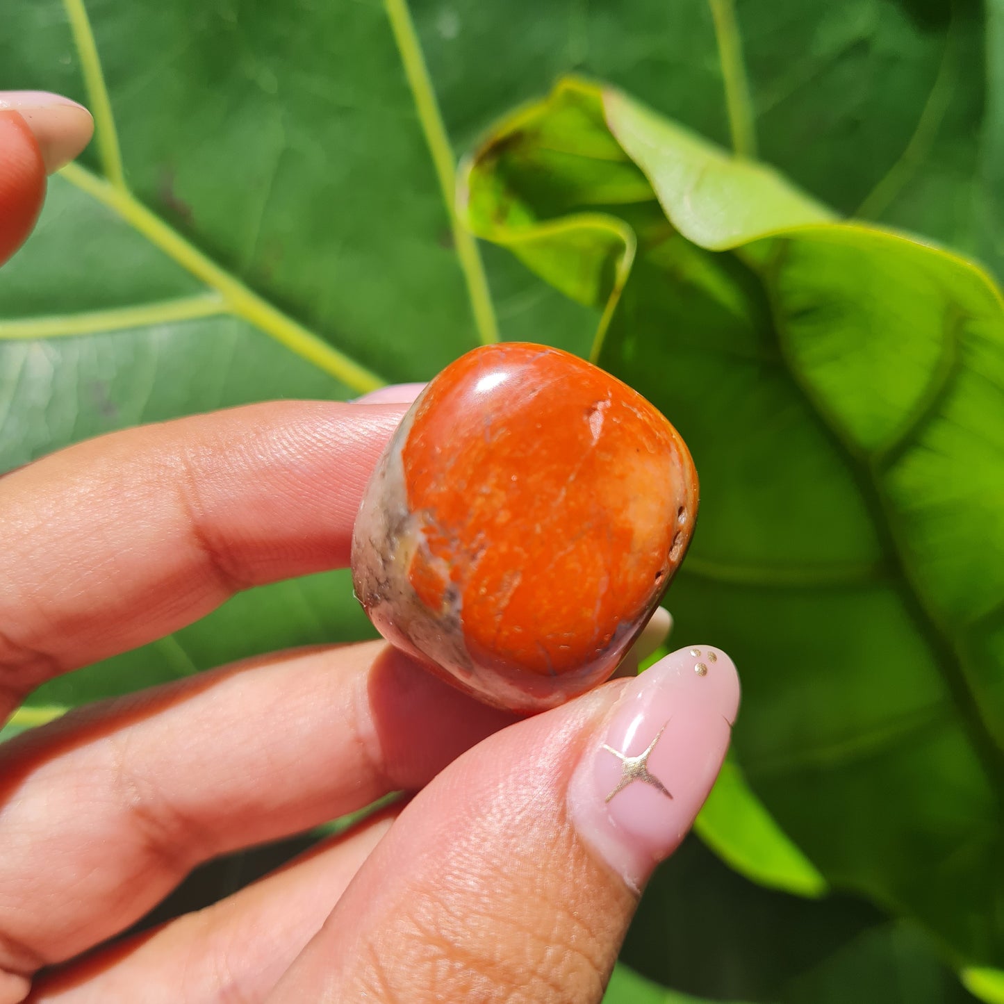 Red Jasper Tumbled Stone