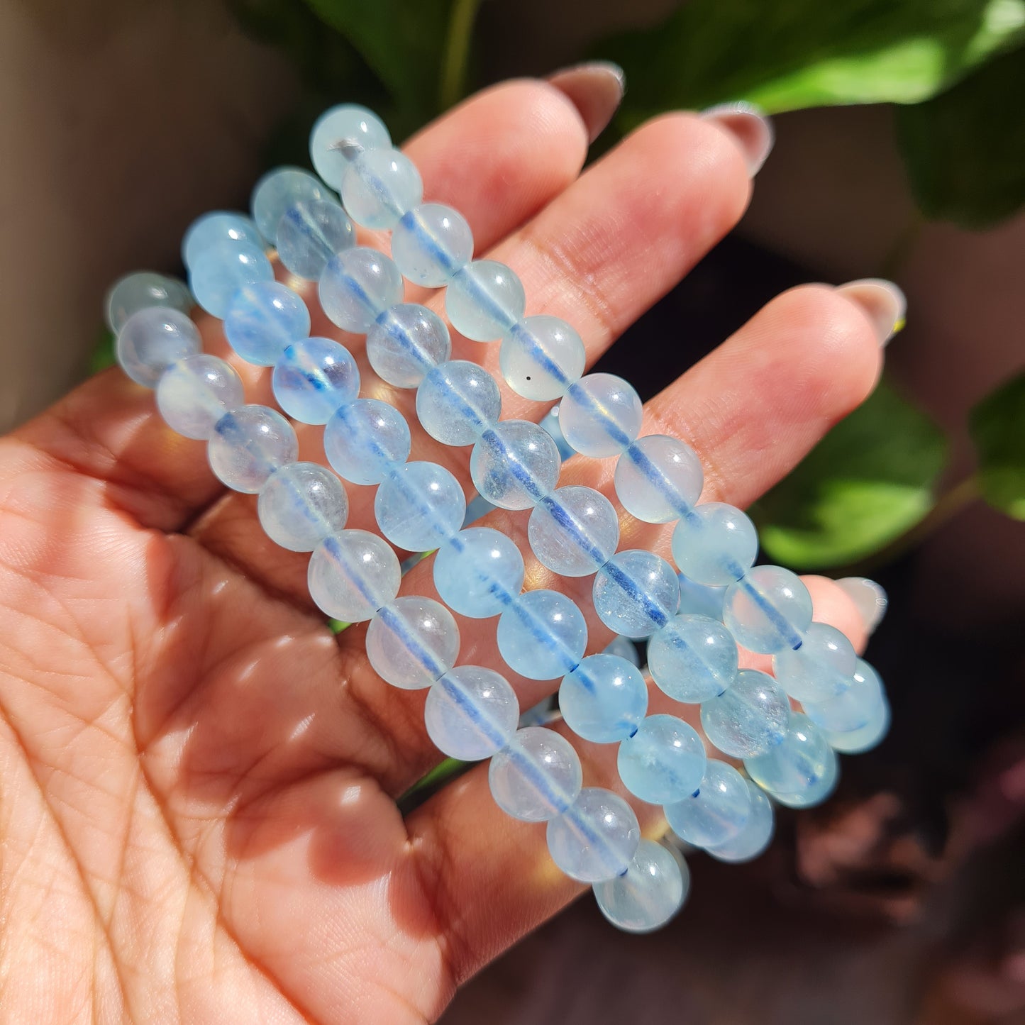 Aquamarine Gemstone Bracelet