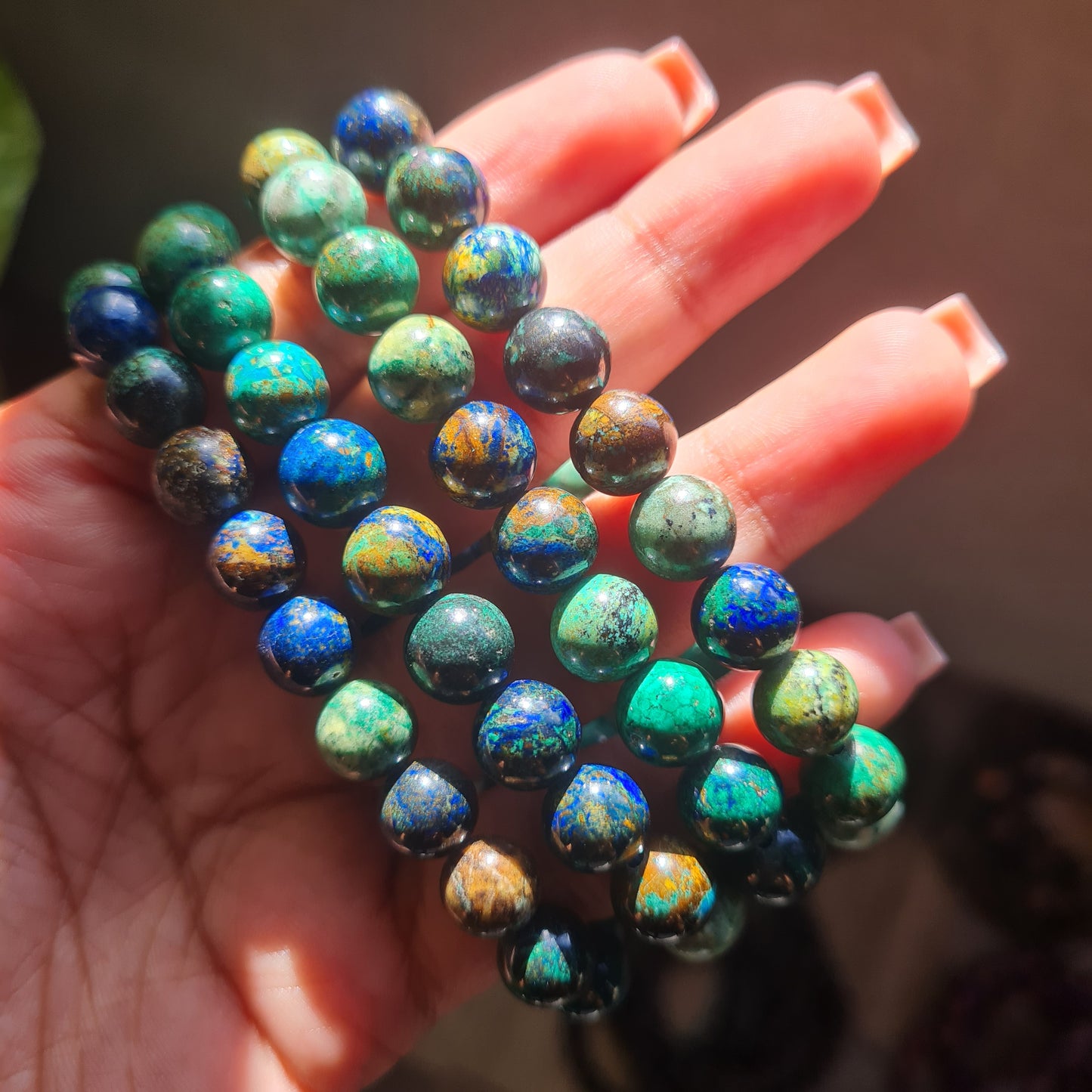 Chrysocolla Gemstone Bracelet