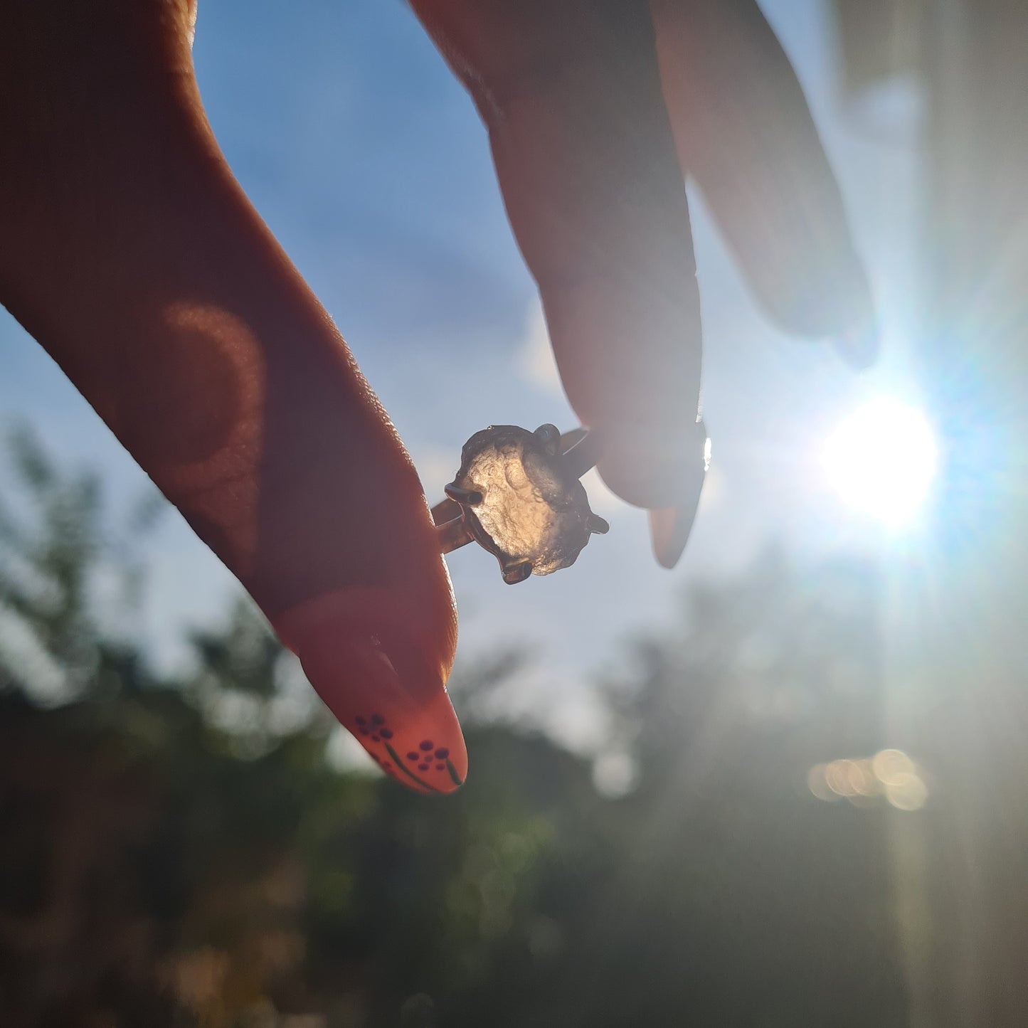 Colombianite Ring - Size 9