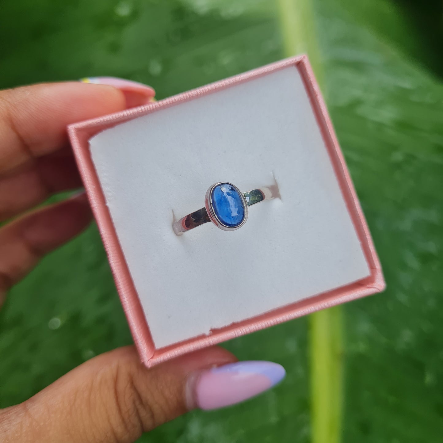 Blue Kyanite Ring - Size 8