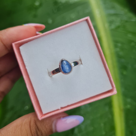 Blue Kyanite Ring - Size 8