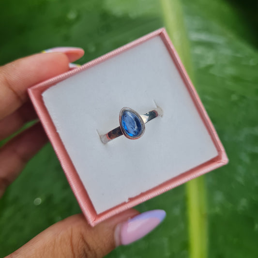 Blue Kyanite Ring - Size 9