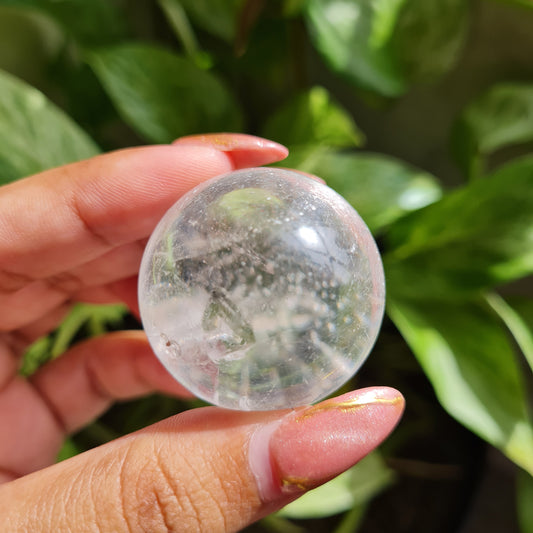 Clear Quartz Gemstone Sphere