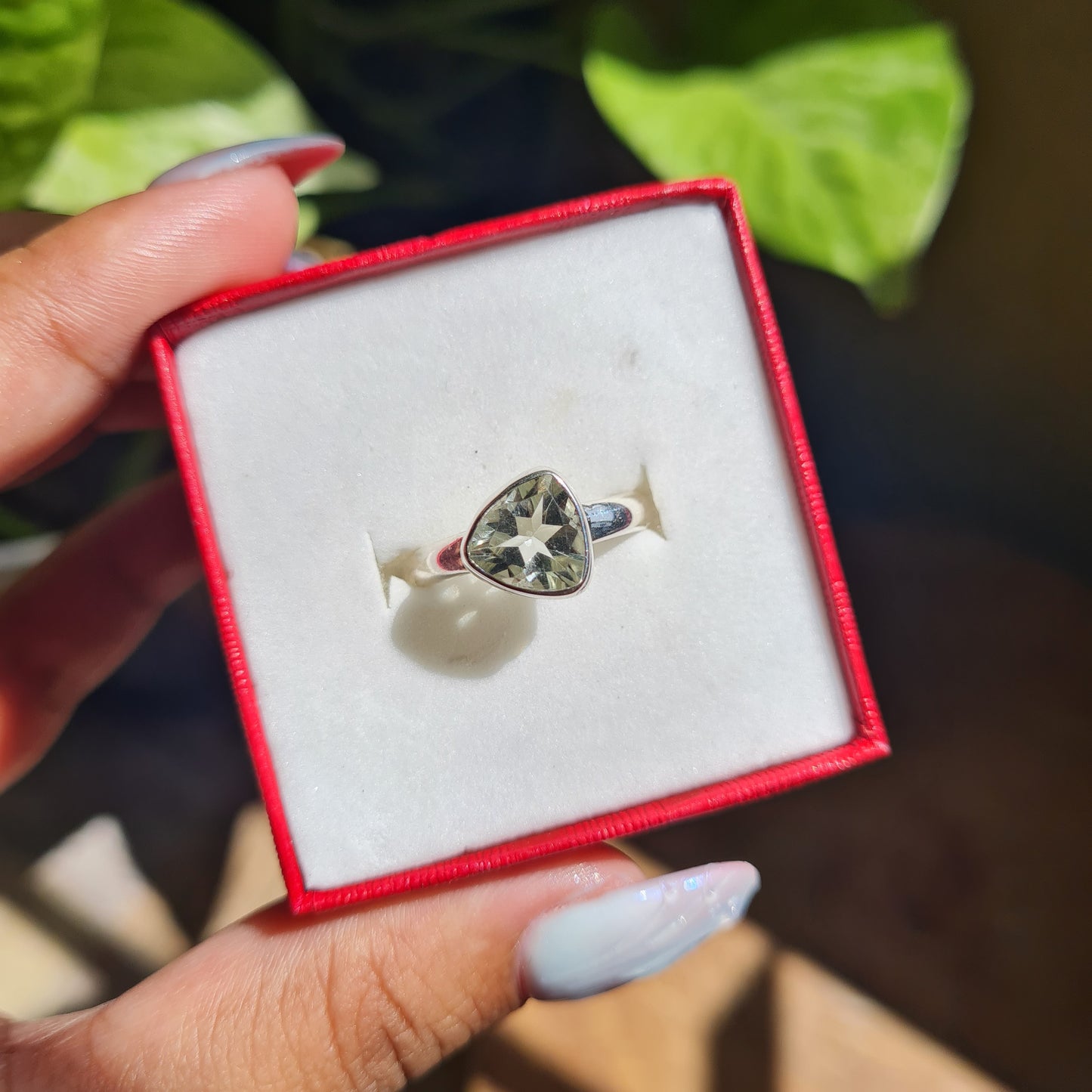 Parsiolite Ring - Size 8