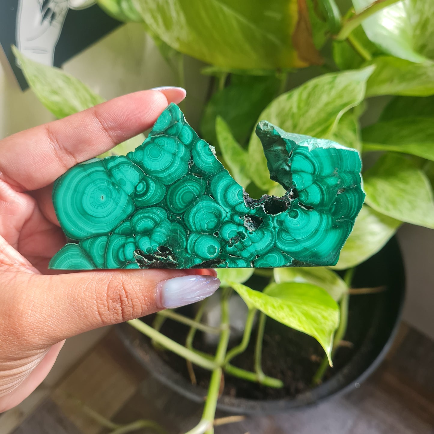 Malachite Slab (High Quality)
