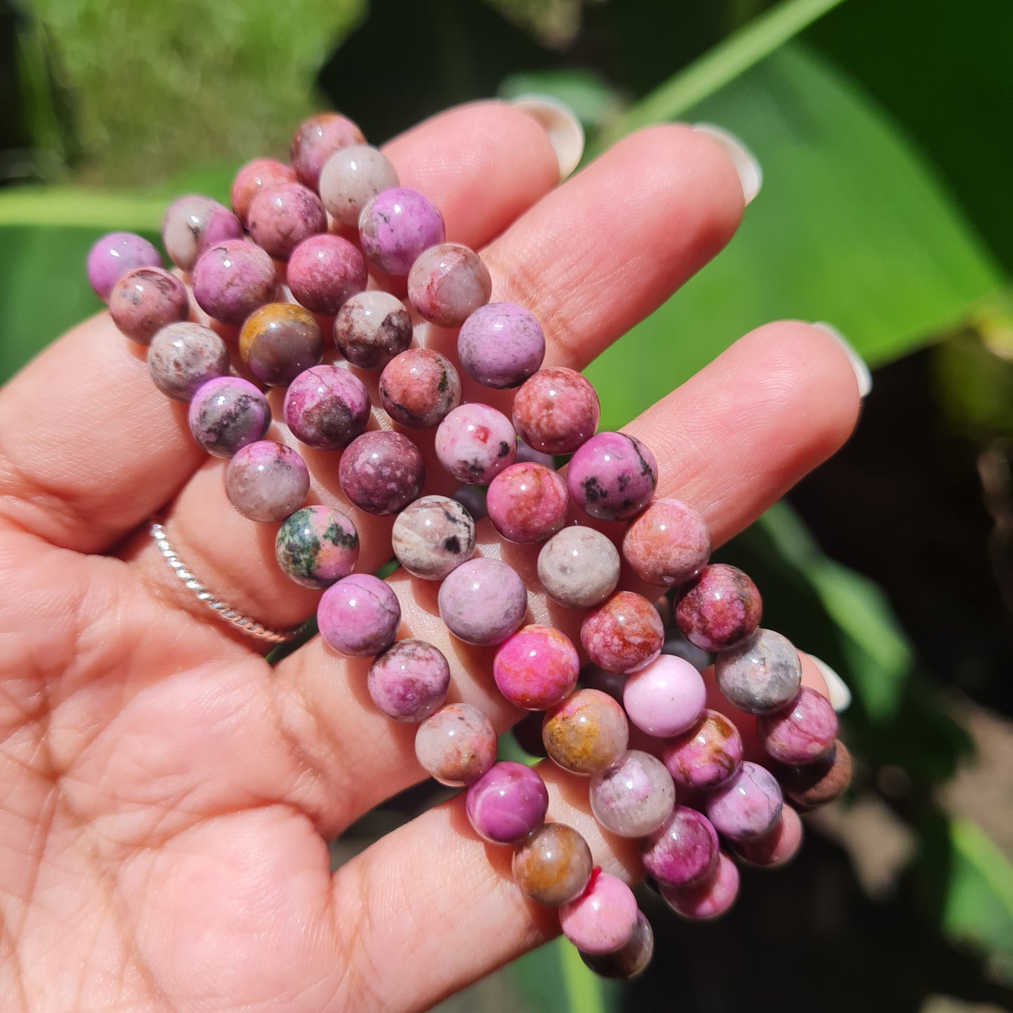 Cobaltoan Calcite Gemstone Bracelet