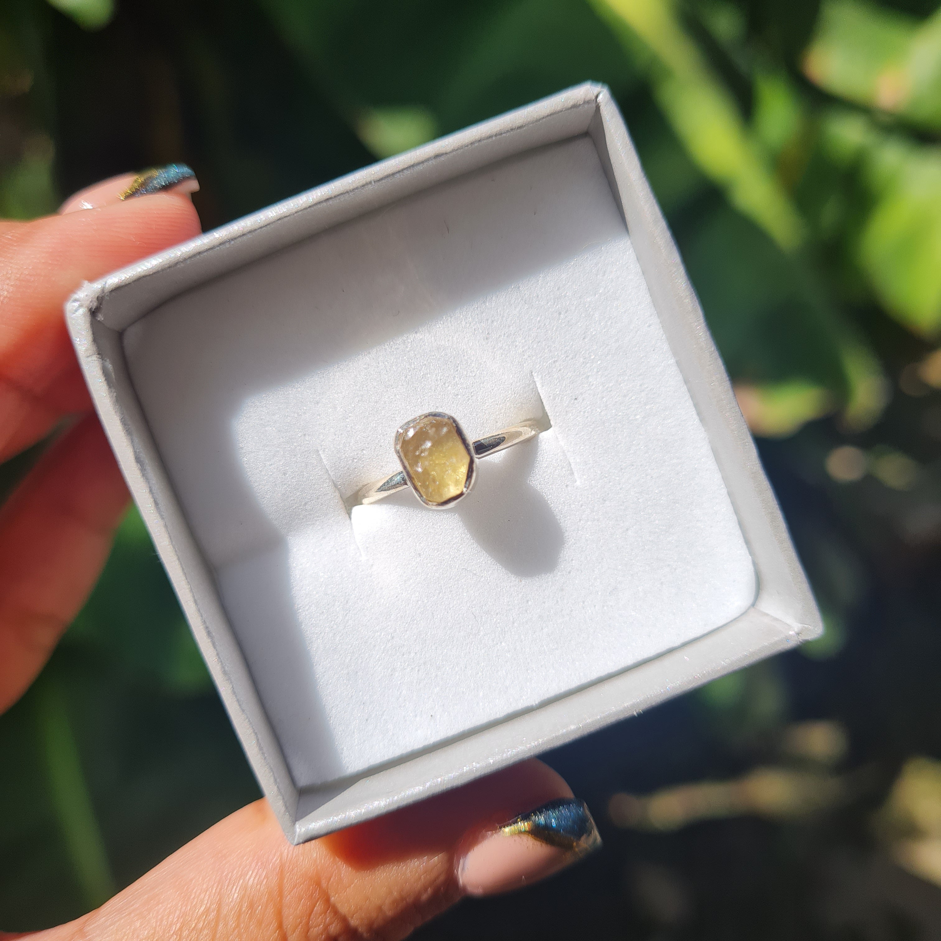 Libyan Desert sale Glass Ring!! (Size 11 US)