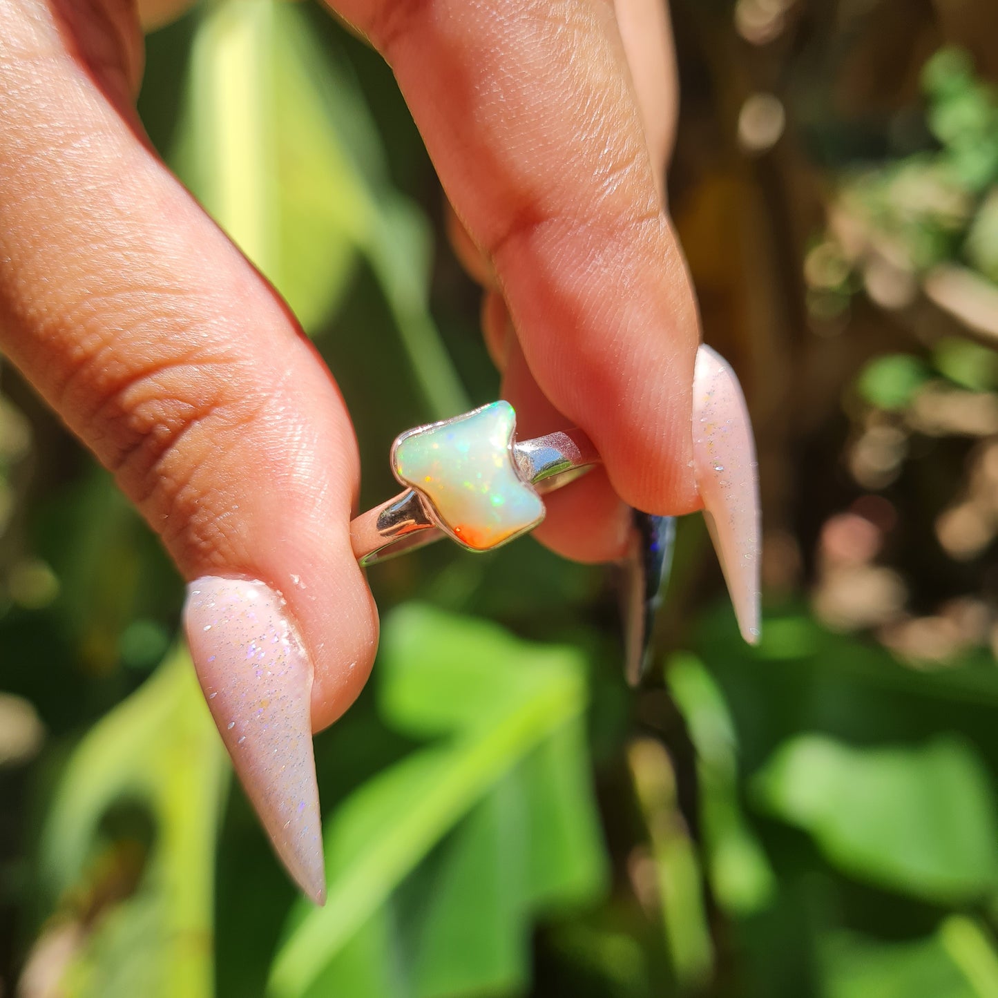 Ethiopian Opal Ring - Size 7.5