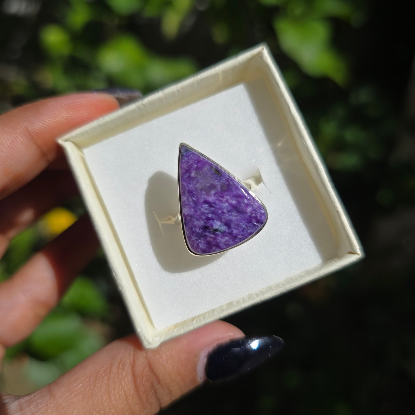 Charoite Ring - Size 9