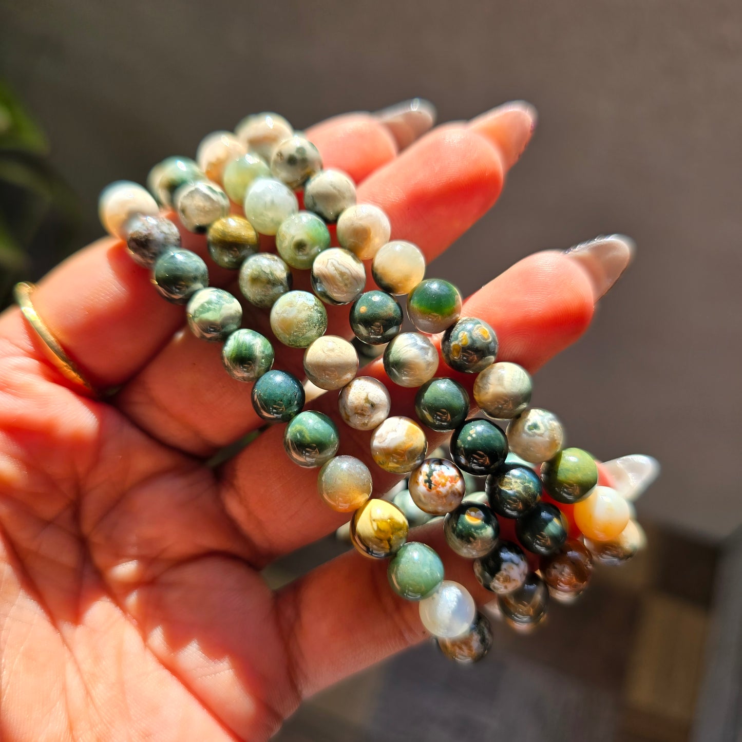 8th Vein Ocean Jasper Gemstone Bracelet