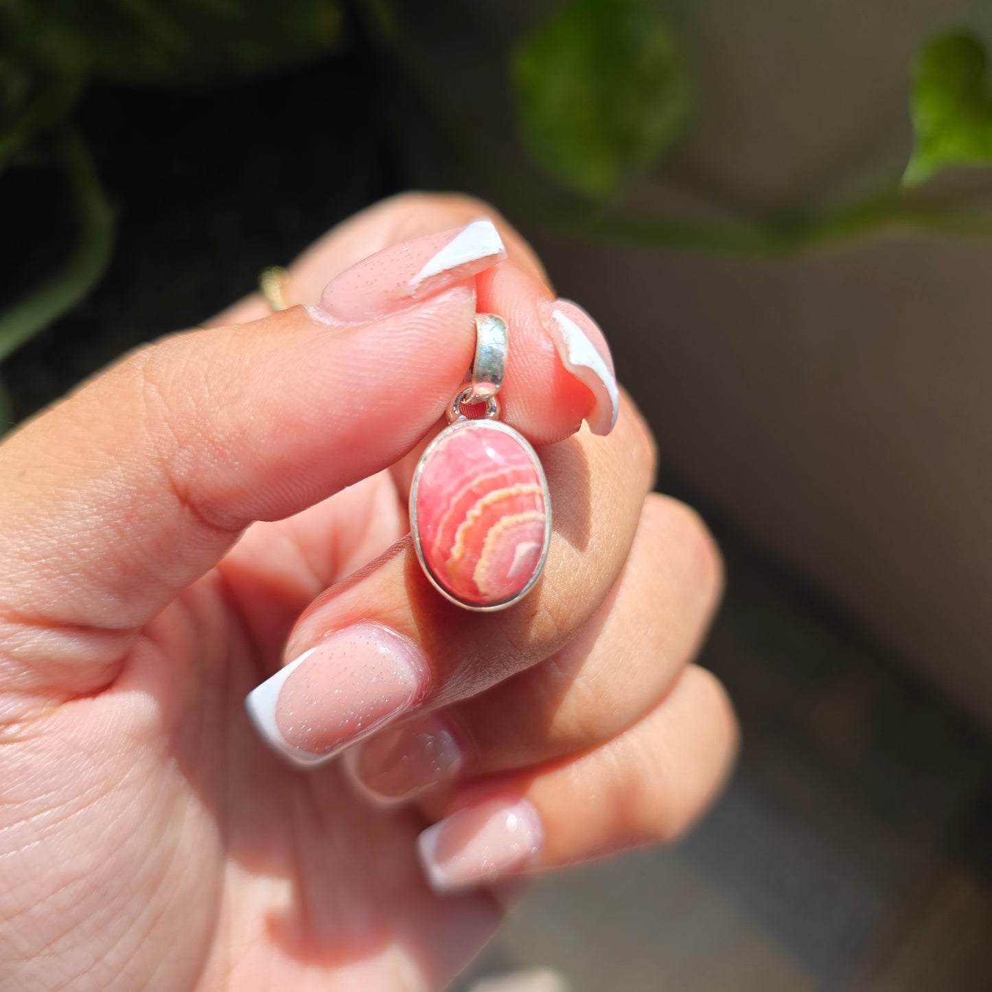 Rhodochrosite Pendant