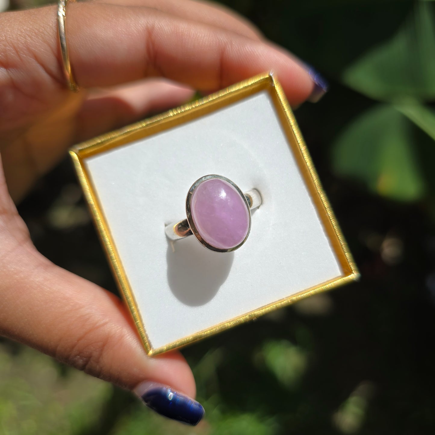 Kunzite Ring - Size 11