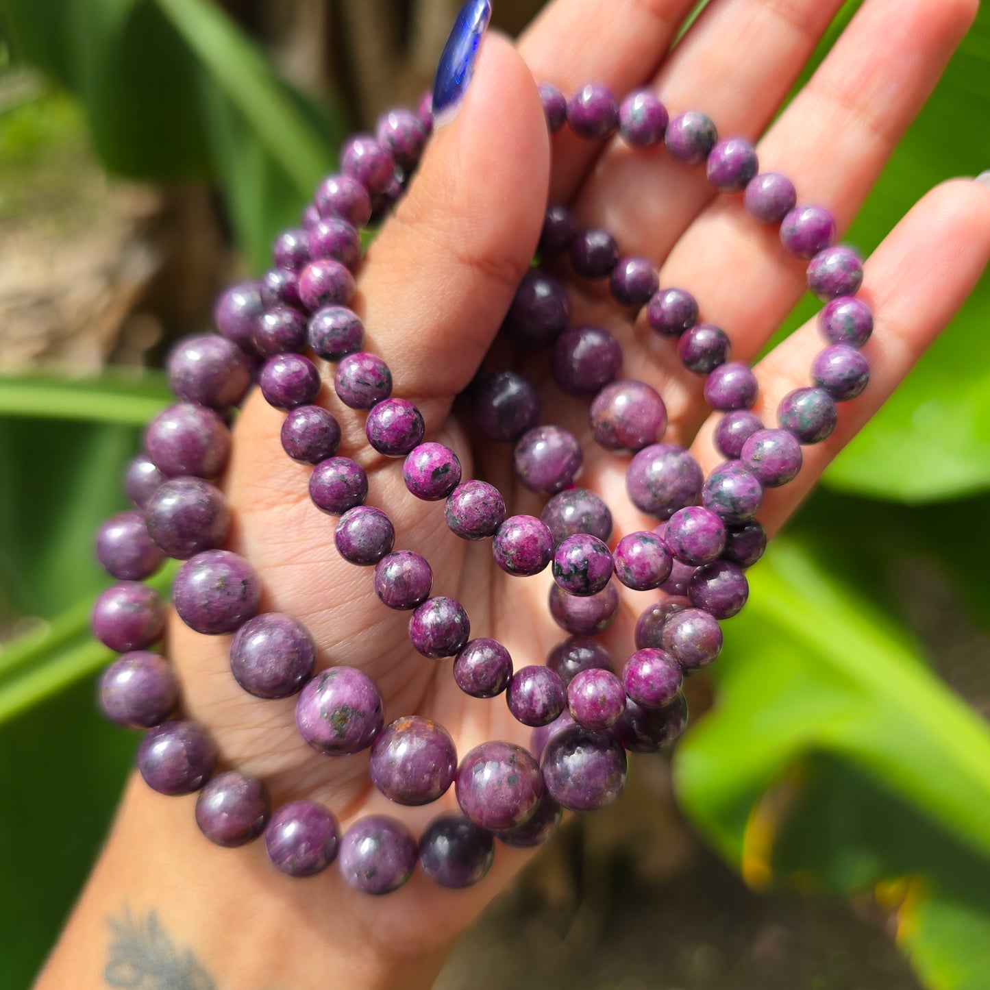 Ruby Gemstone Bracelet