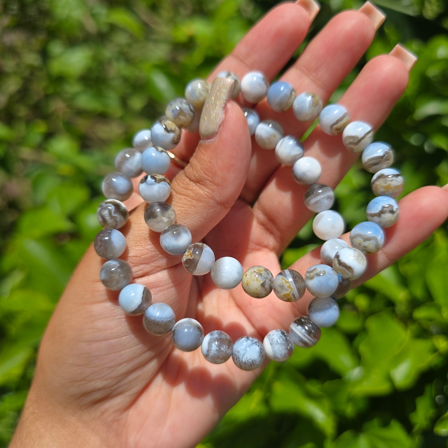 Owyhee Blue Opal Gemstone Bracelet