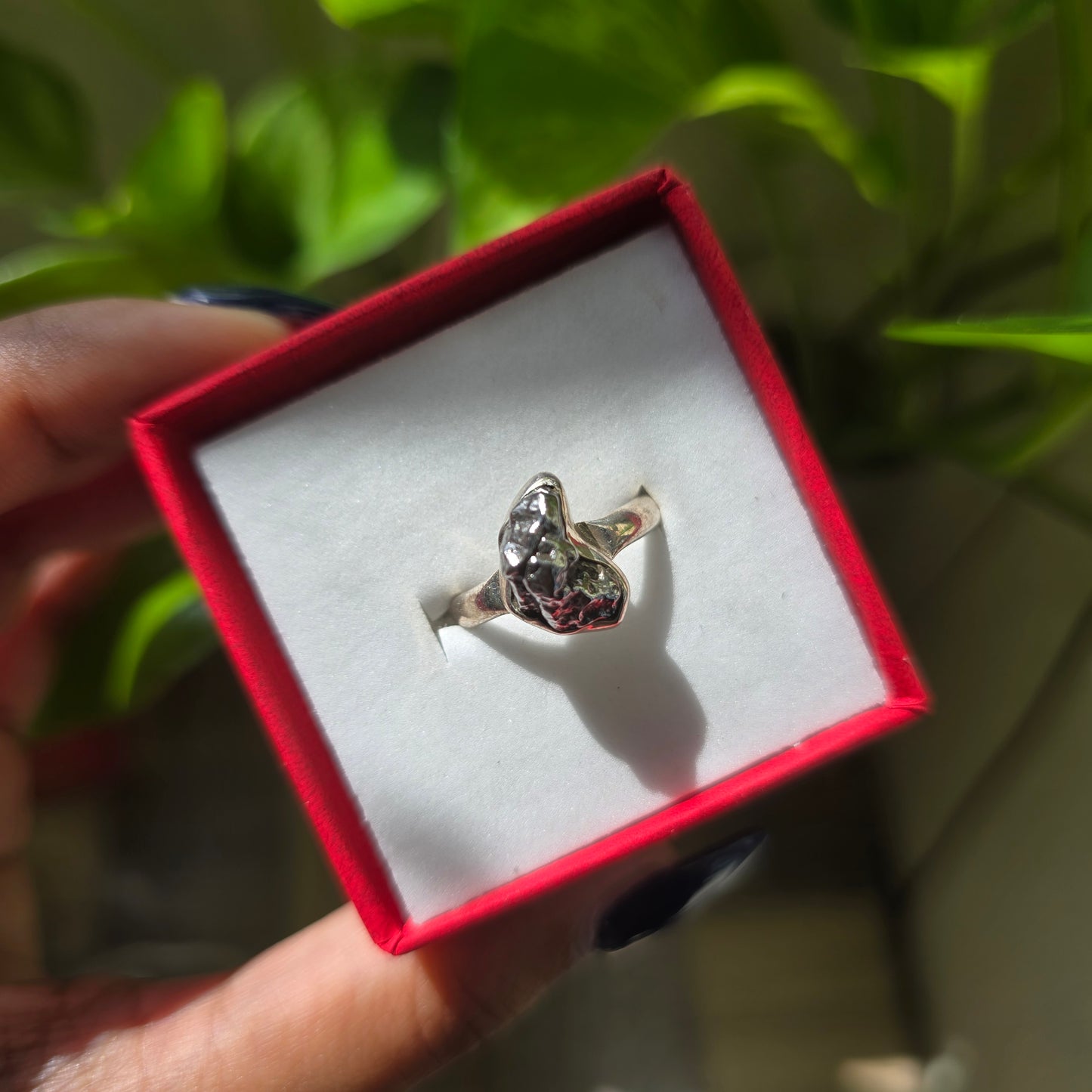 Campo del Cielo (Meteorite) Ring - Size 6.5