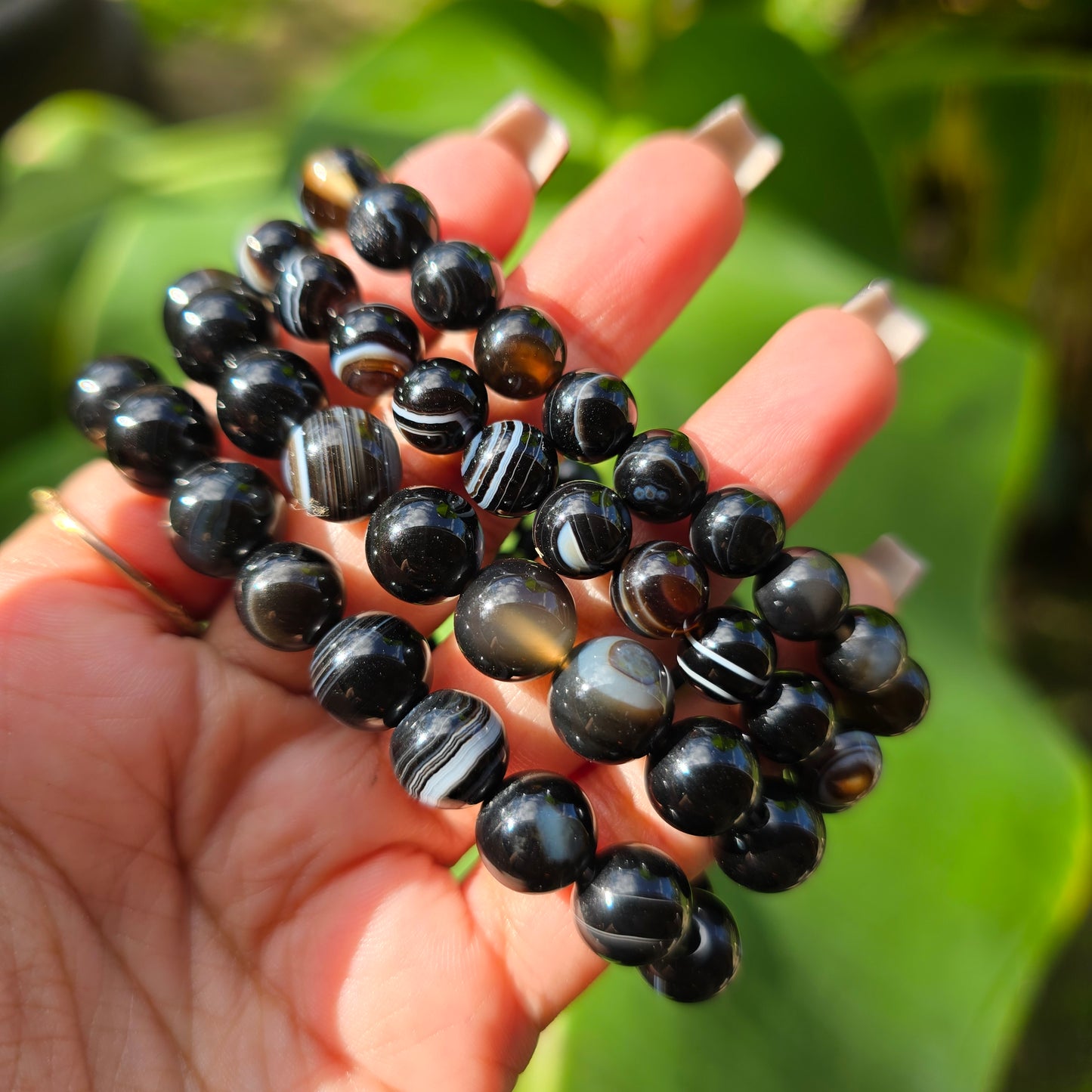 Onyx Gemstone Bracelet