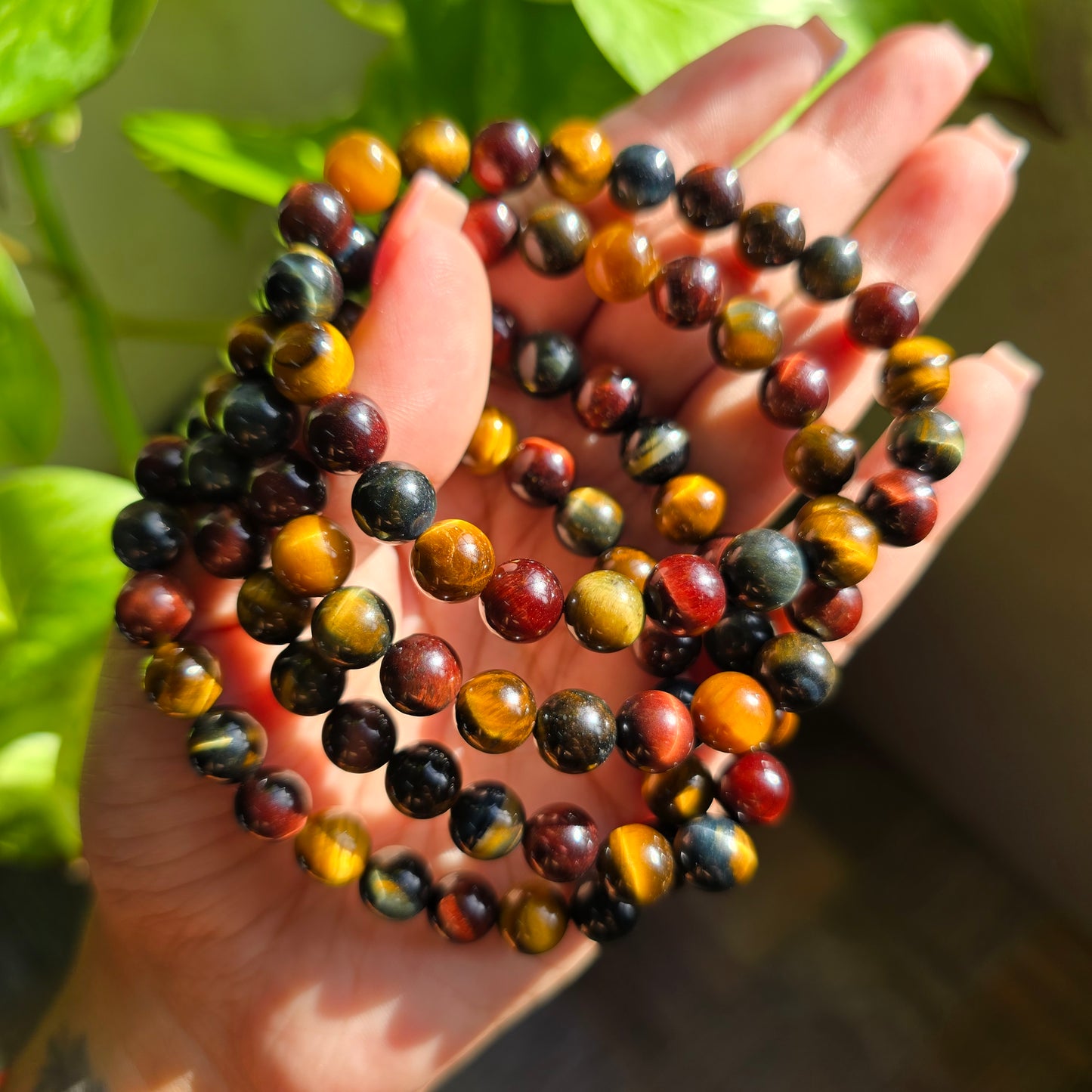 Mixed Tiger's Eye Gemstone Bracelet