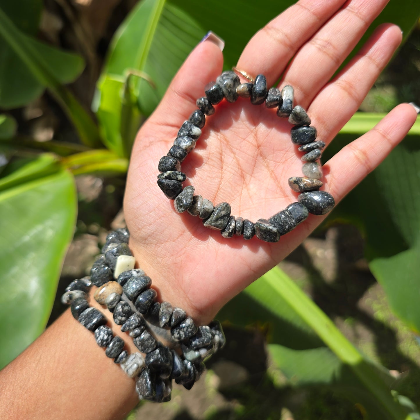 Impactite Chip Bracelet