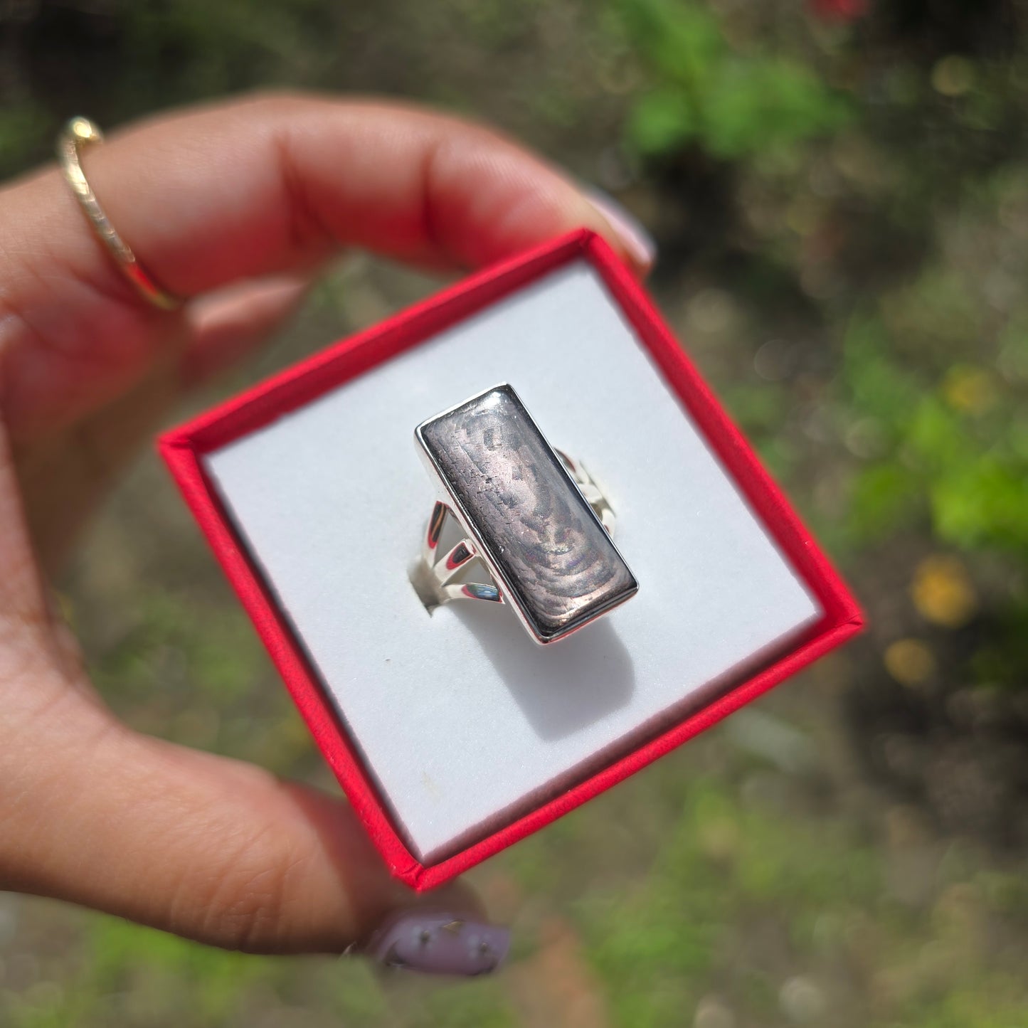 Hypersthene Ring - Size 6