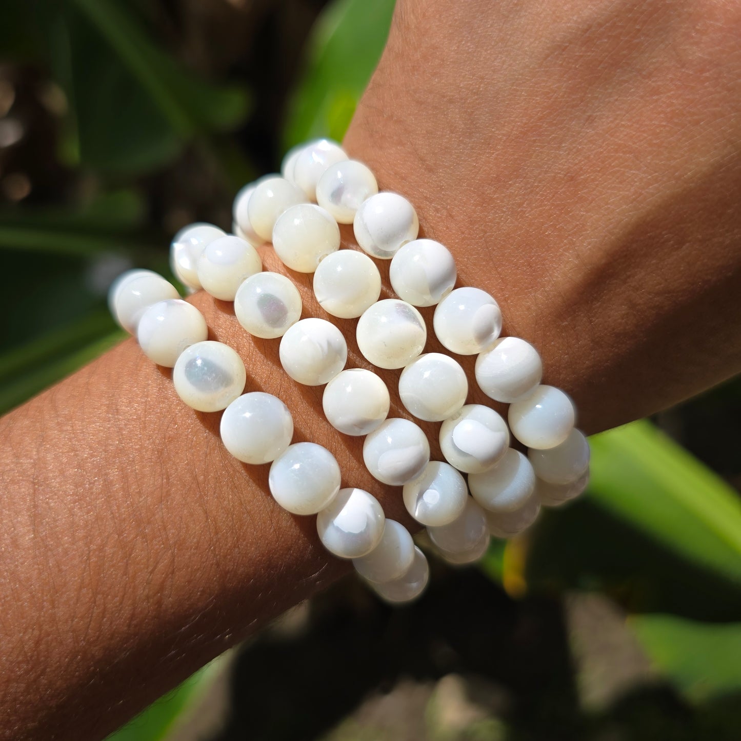 Mother of Pearl Gemstone Bracelet