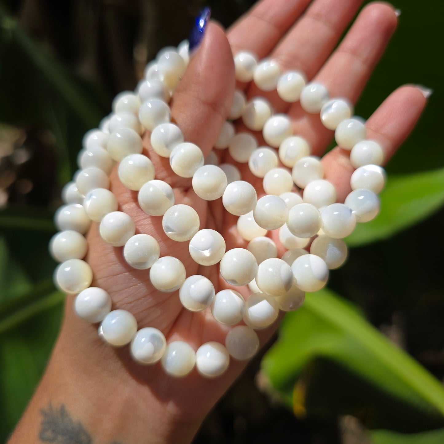 Mother of Pearl Gemstone Bracelet