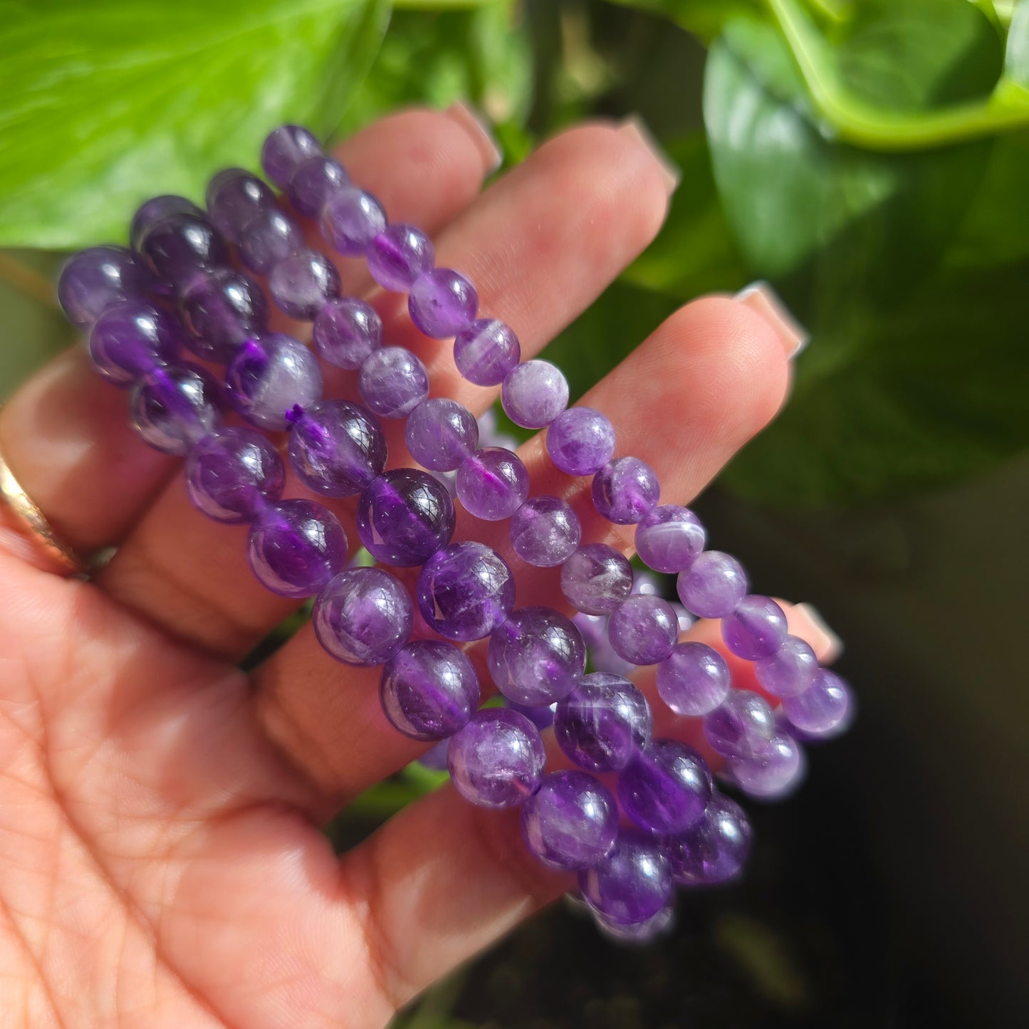 Amethyst Gemstone Bracelet