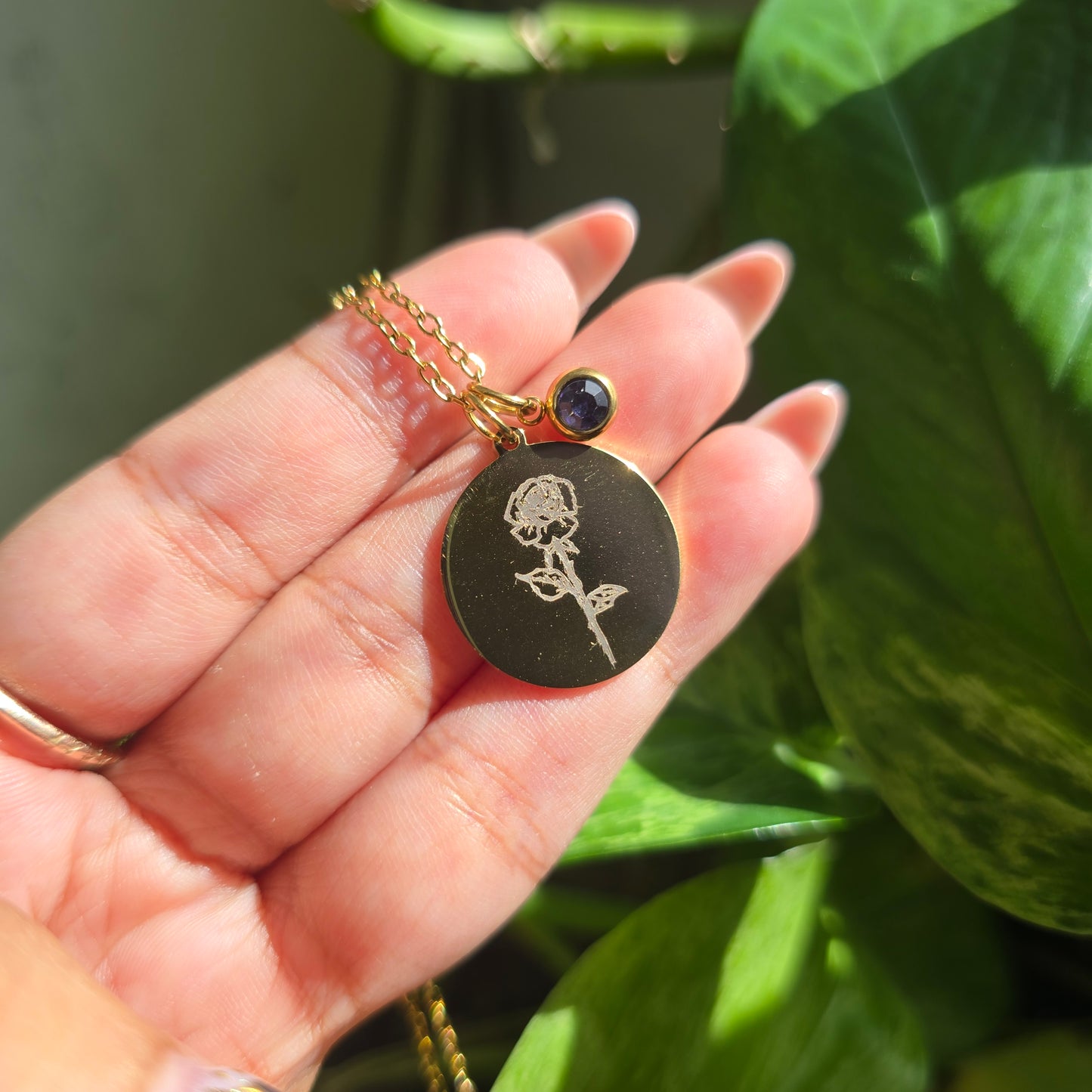 Birth Flower Necklaces