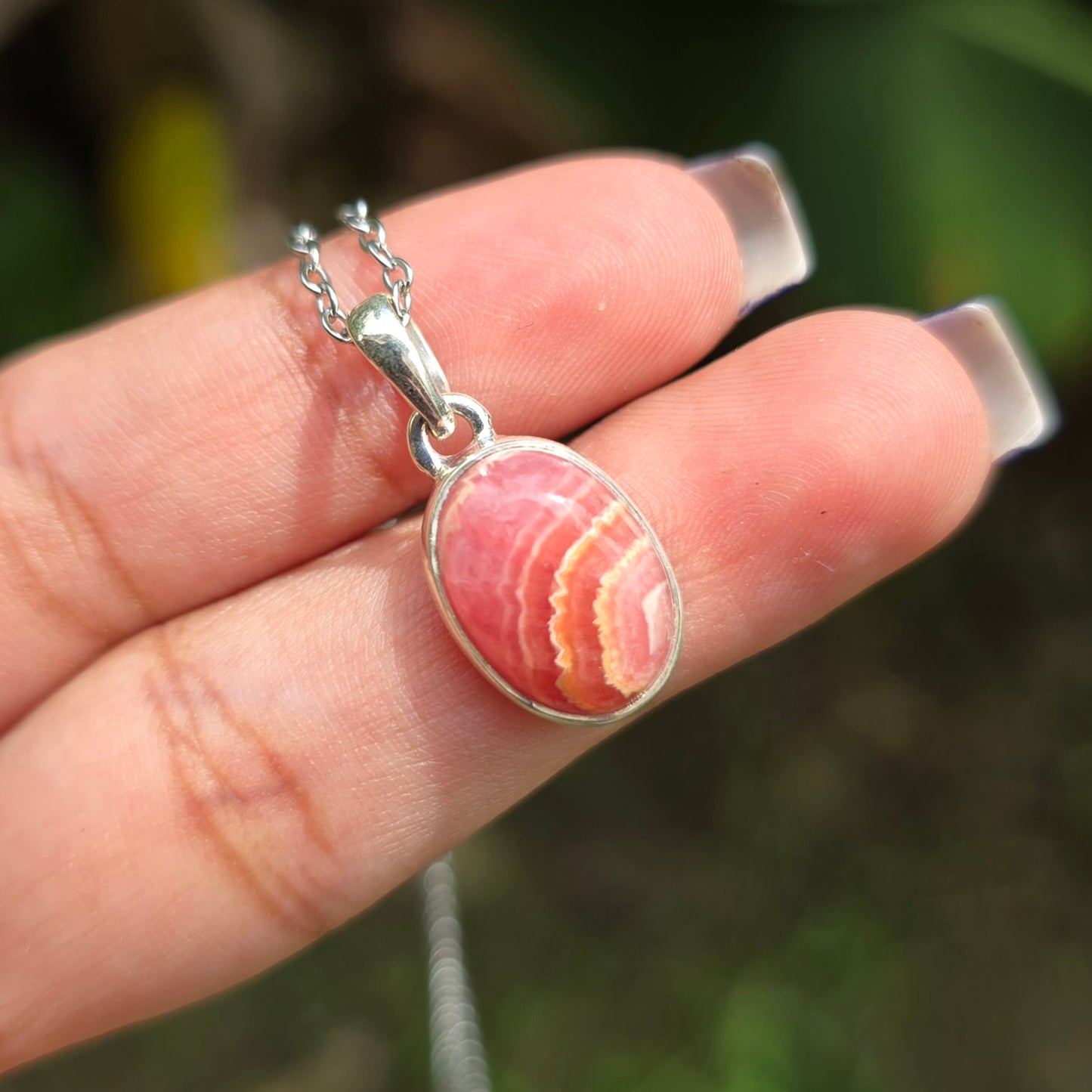 Rhodochrosite Pendant