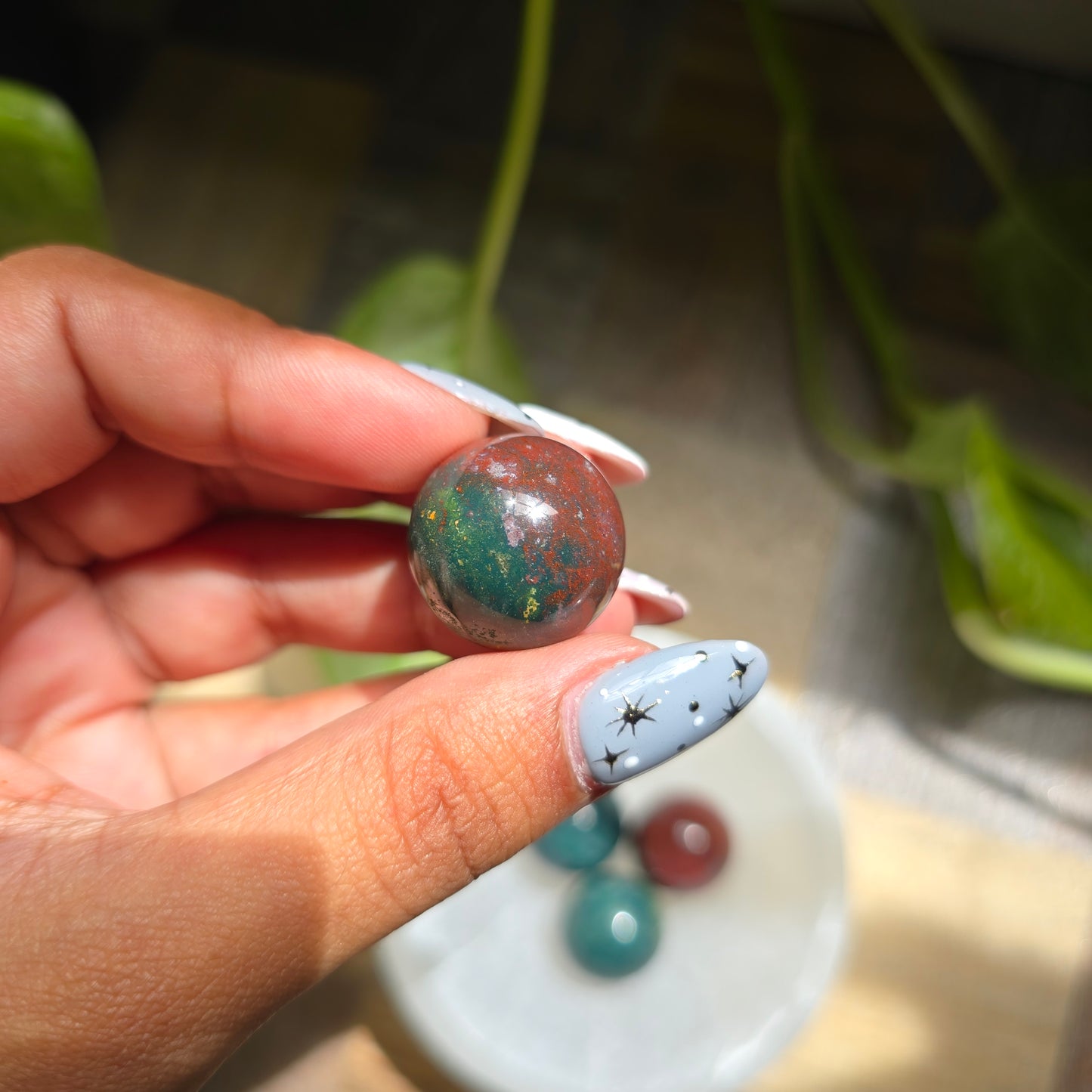 Sea Jasper Mini Gemstone Sphere