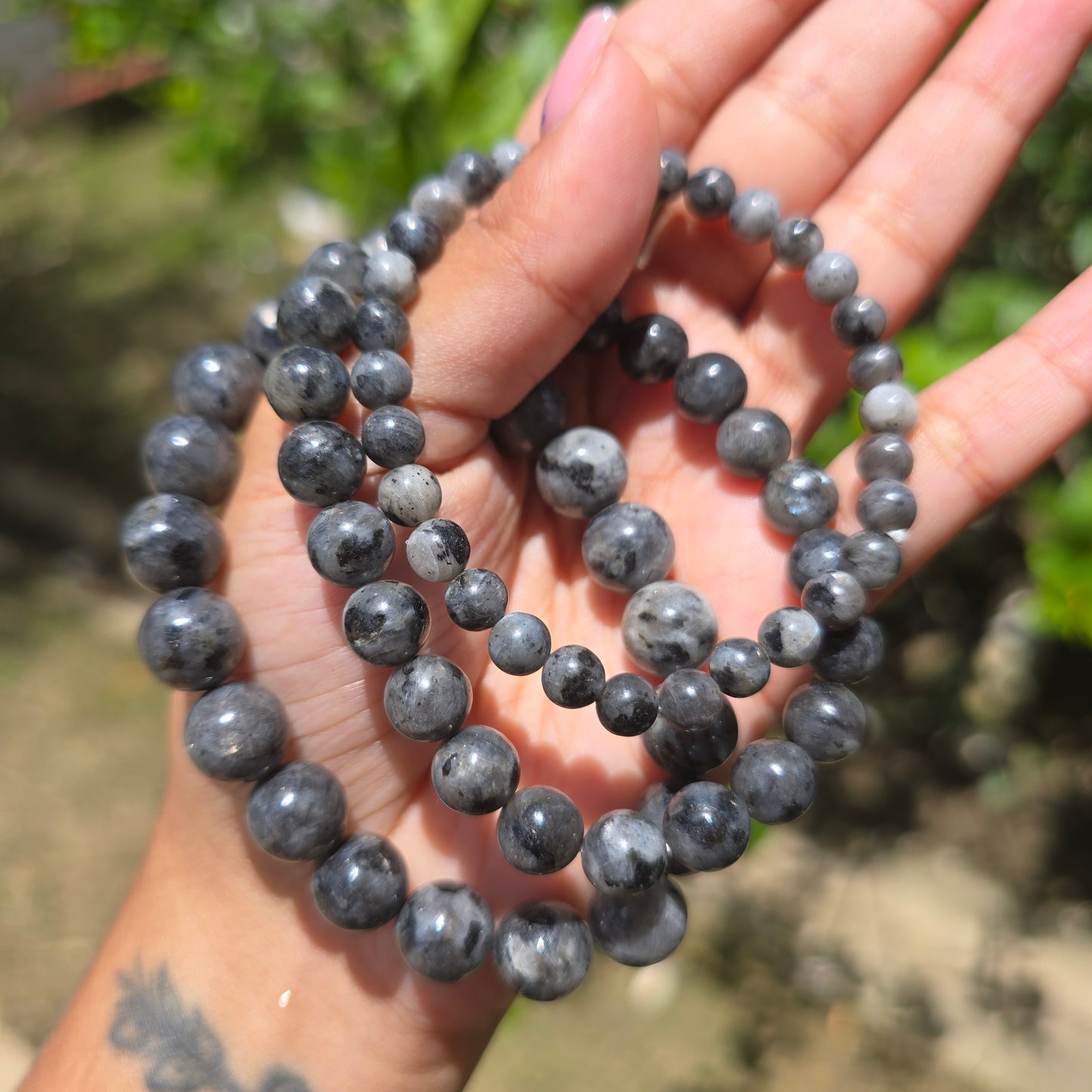 Larkivite Gemstone Bracelet