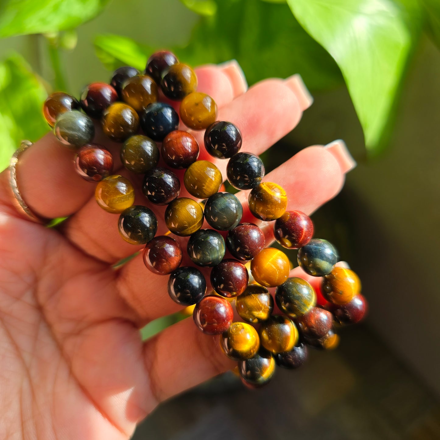 Mixed Tiger's Eye Gemstone Bracelet