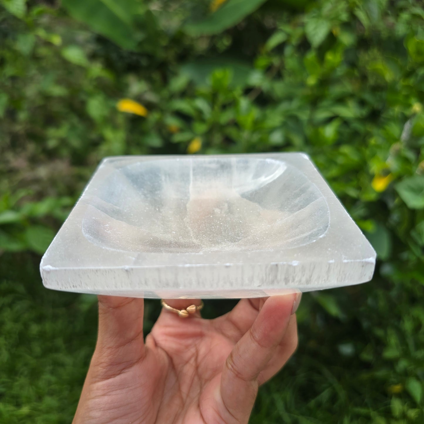 Small Satin Spar Selenite Bowl