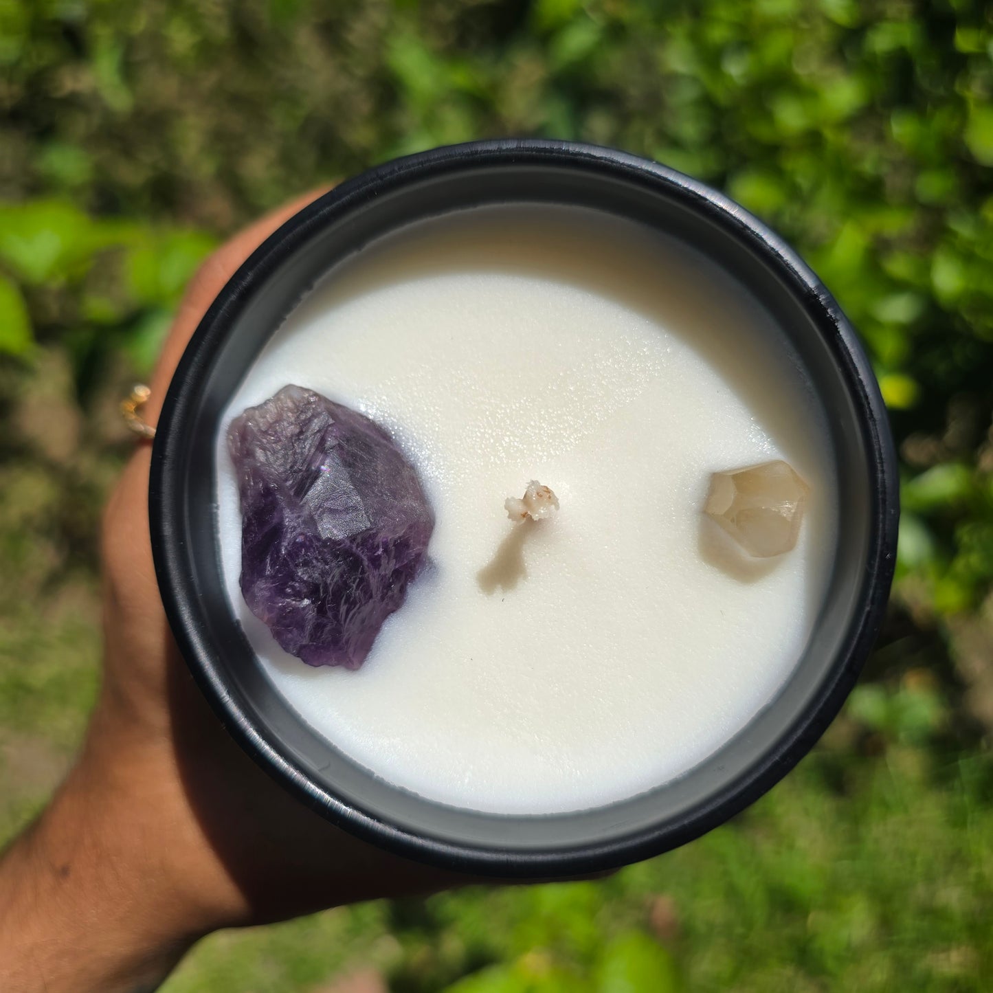Hamsa Candle