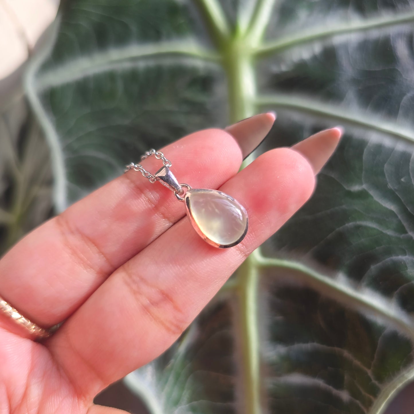 Prehnite Pendant
