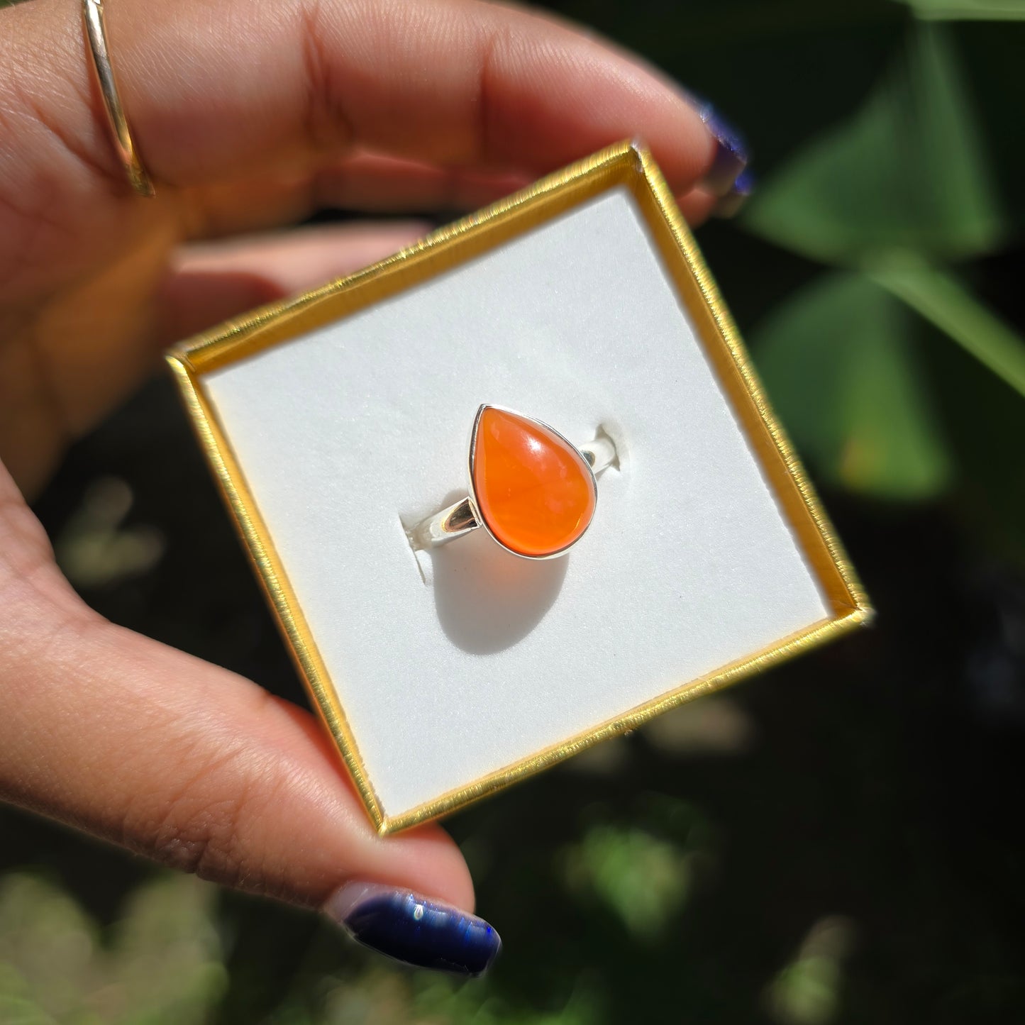 Carnelian Ring - Size 7