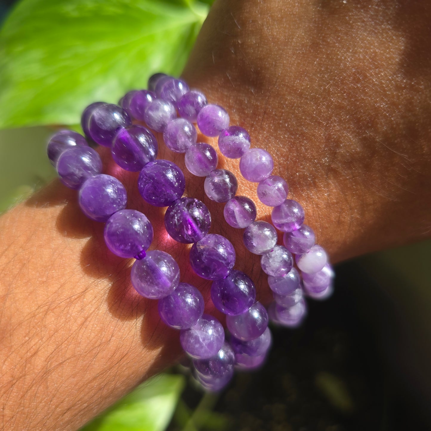 Amethyst Gemstone Bracelet