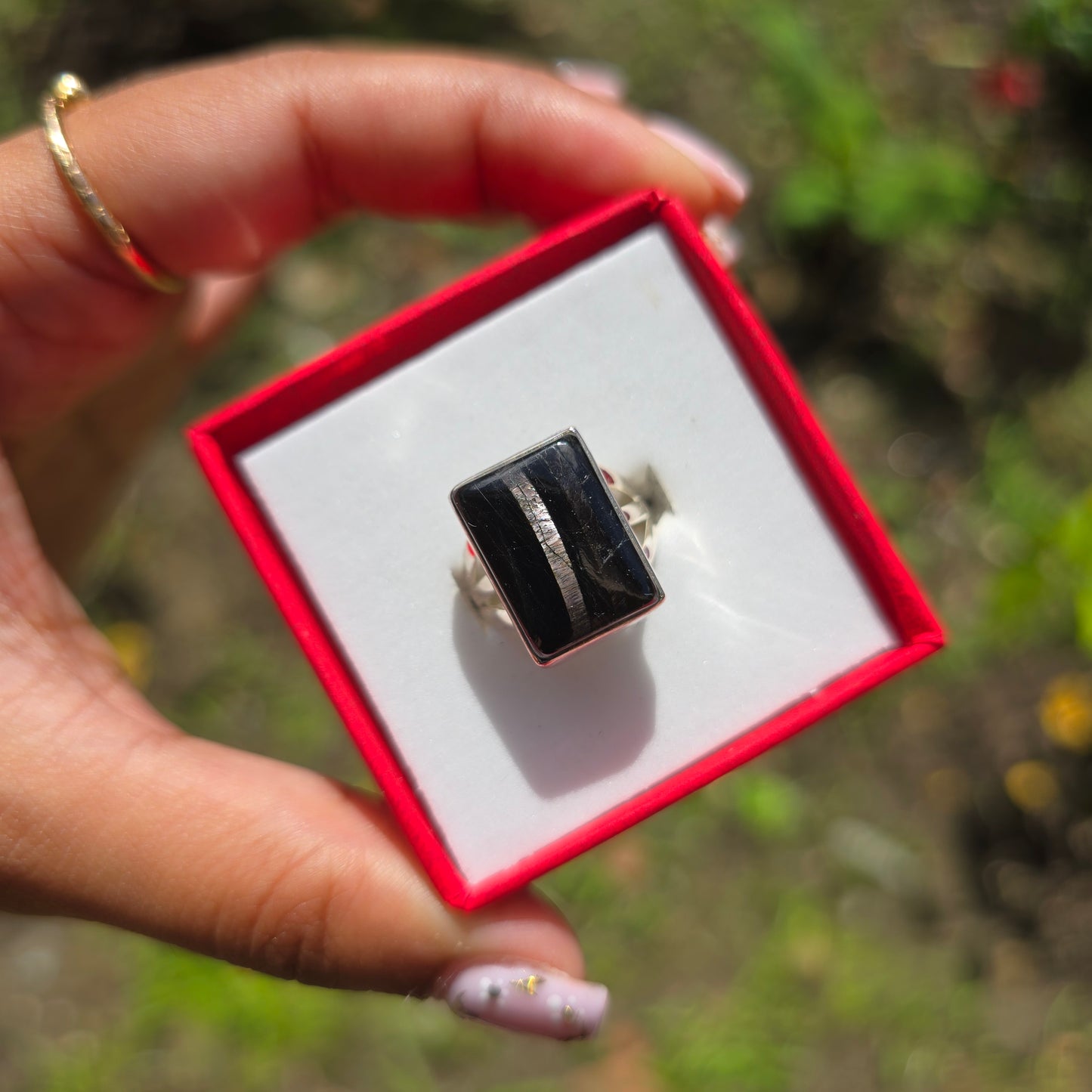 Hypersthene Ring - Size 5