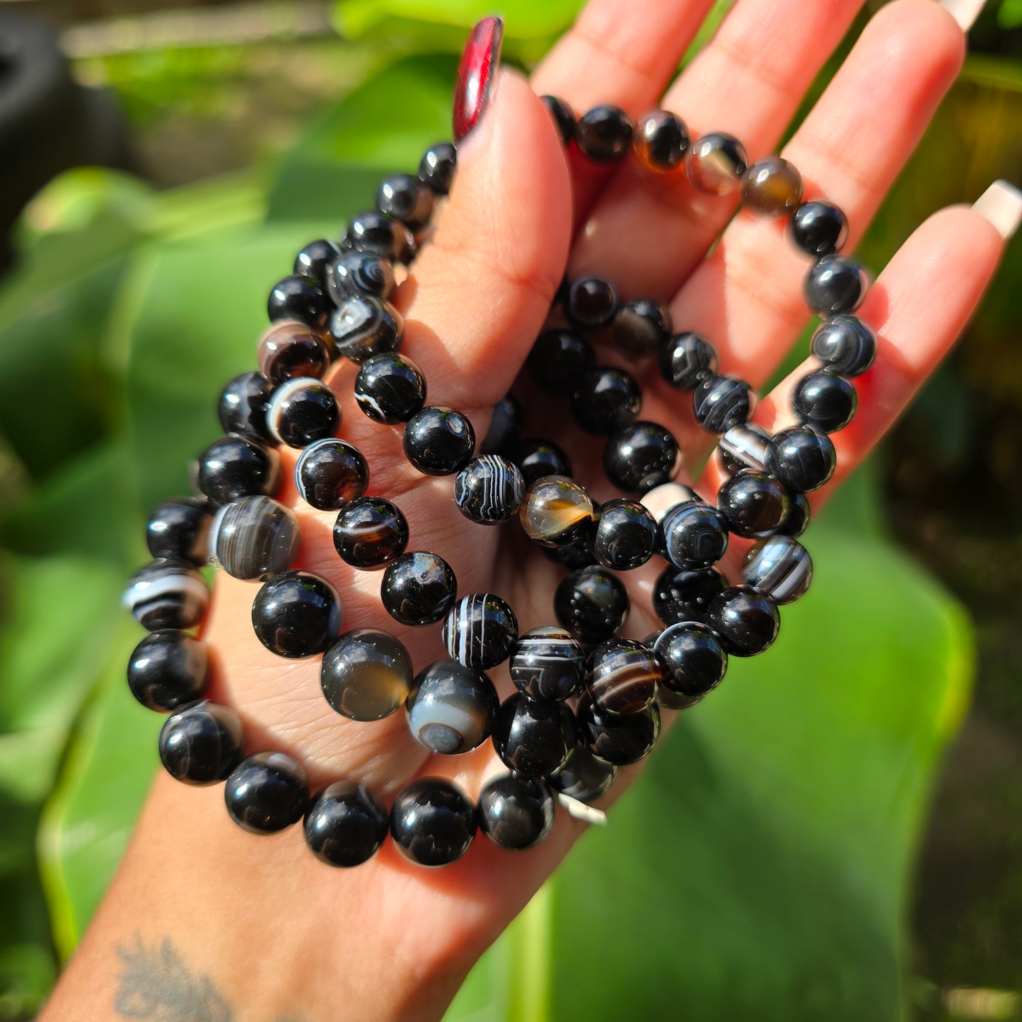 Onyx Gemstone Bracelet