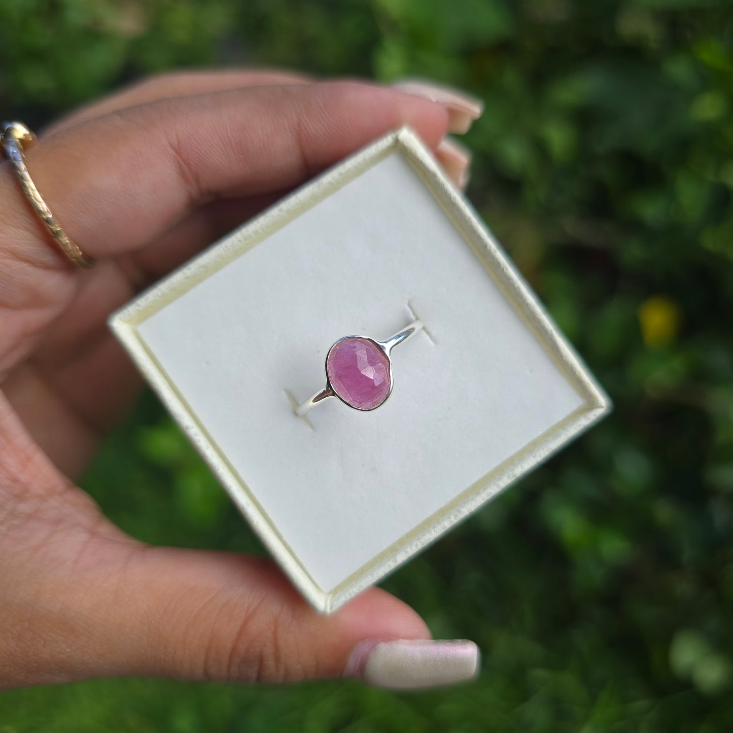 Multi-Sapphire Gemstone Ring - Size 8