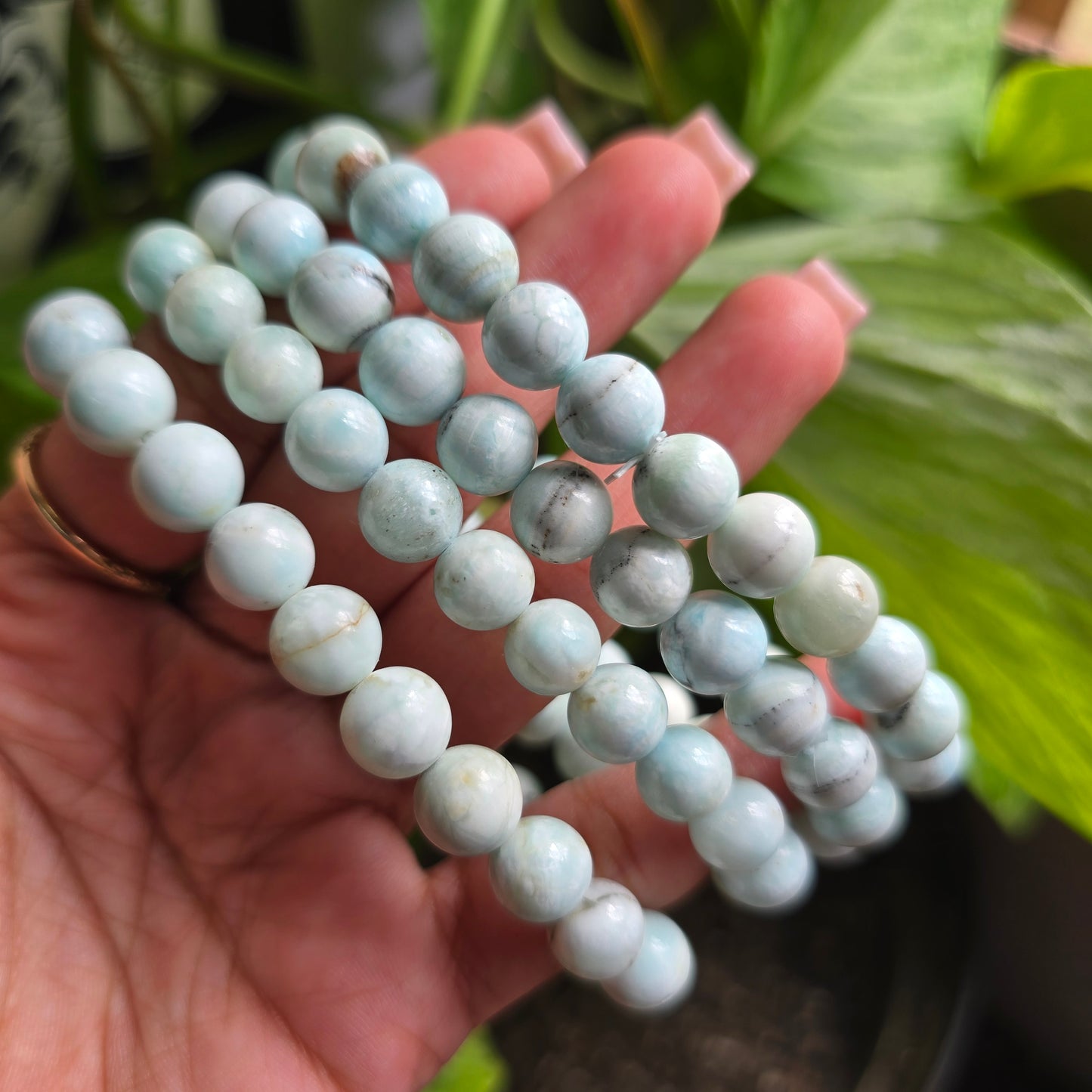 Hemimorphite Gemstone Bracelet