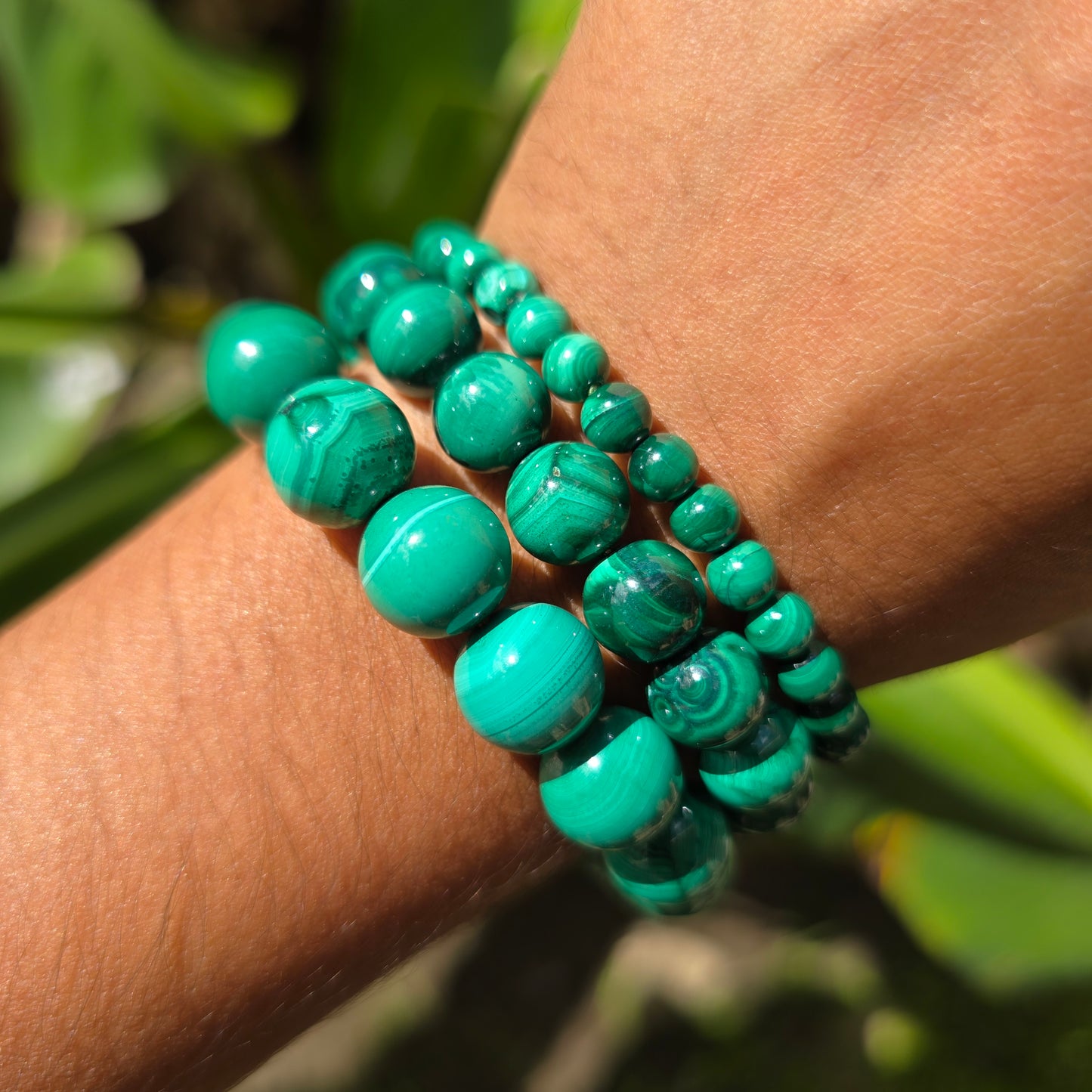 Malachite Gemstone Bracelet
