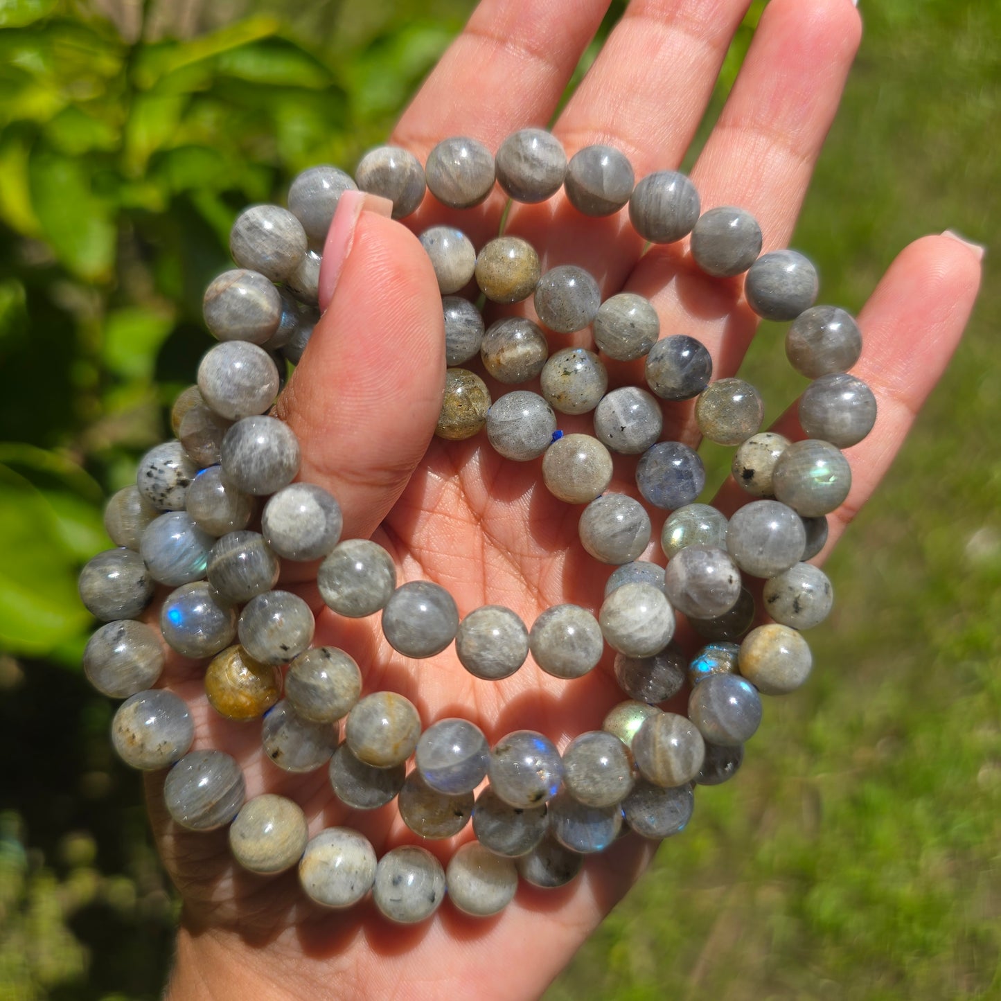 Labradorite Gemstone Bracelet