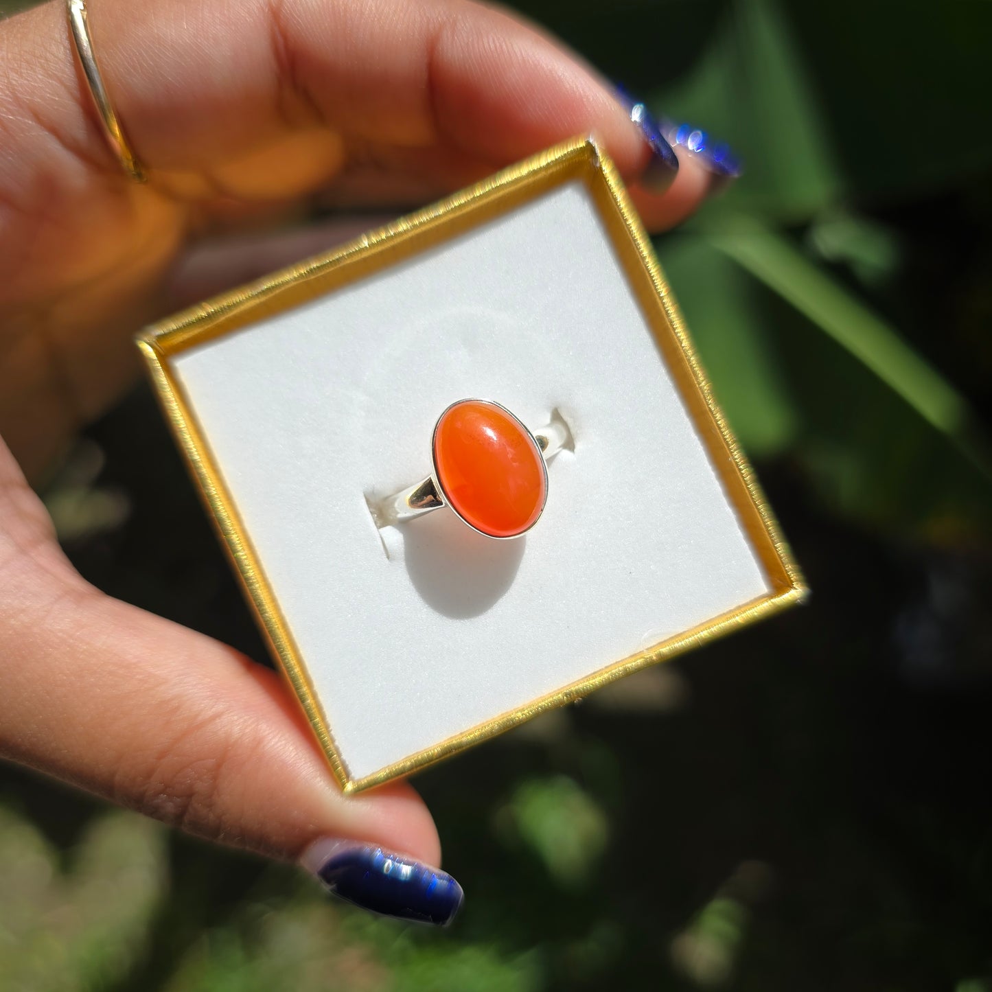 Carnelian Ring - Size 7