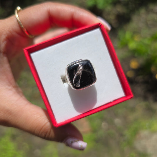 Hypersthene Ring - Size 7
