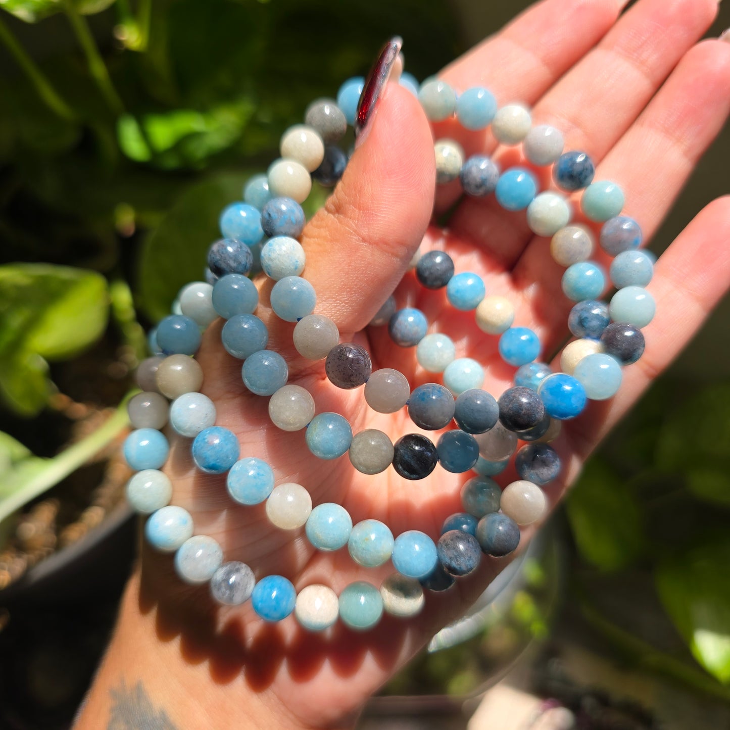 Trolleite Gemstone Bracelet