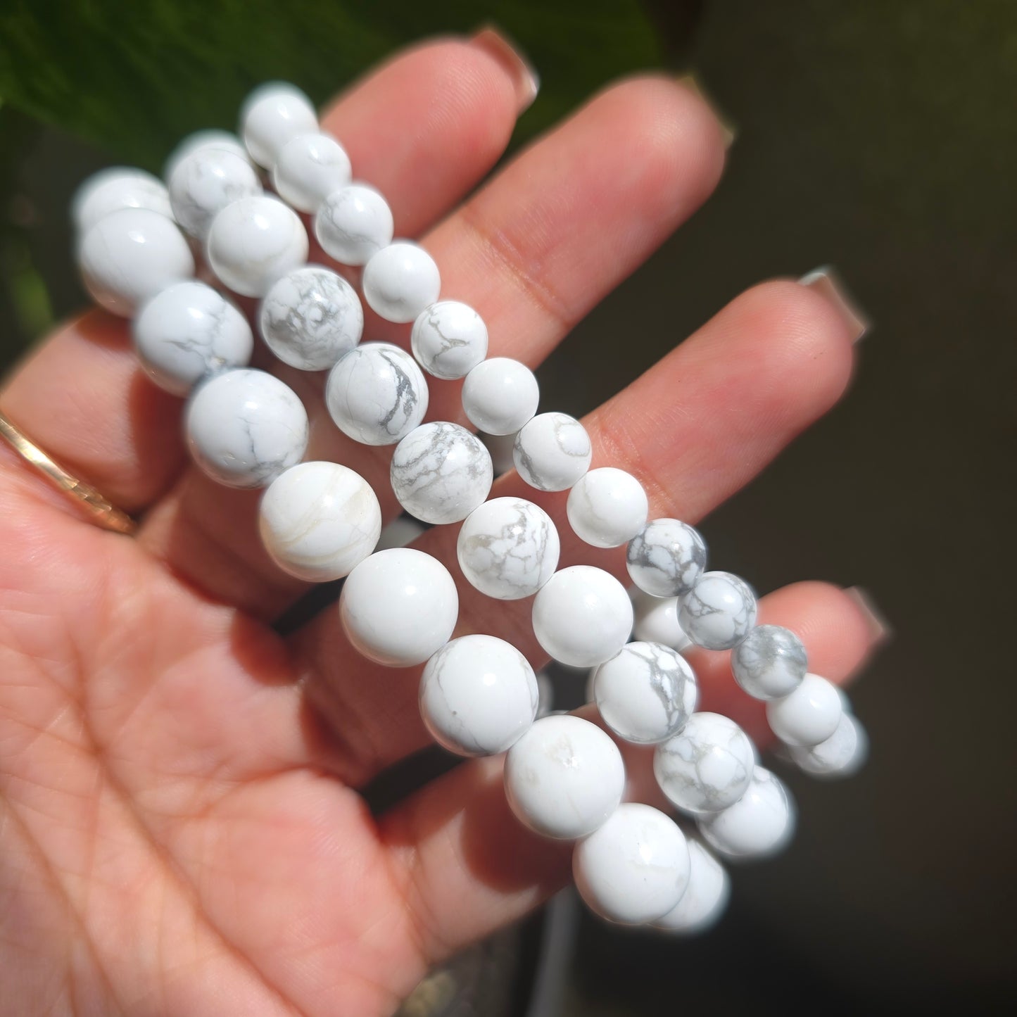 Howlite Gemstone Bracelet