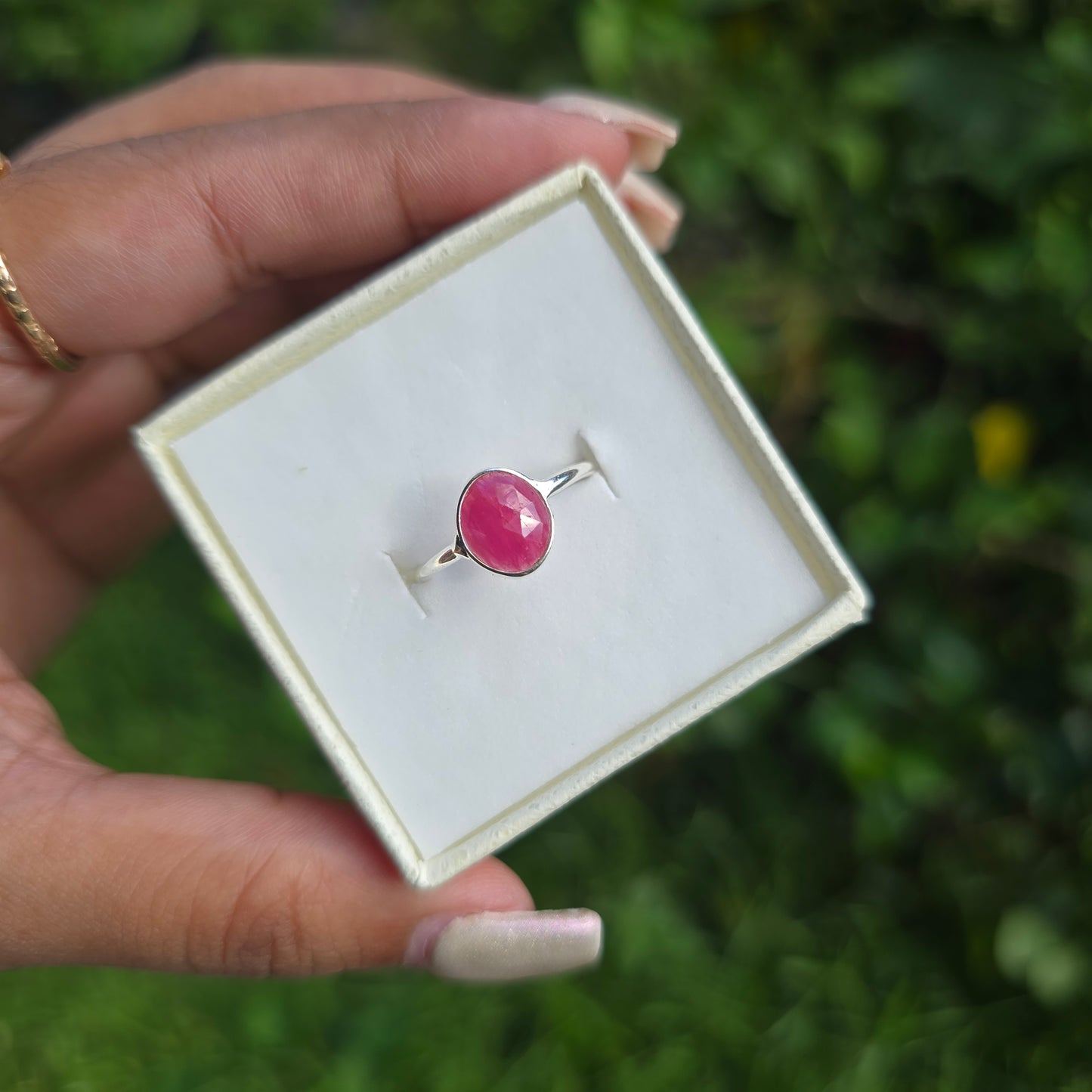 Multi-Sapphire Gemstone Ring - Size 6