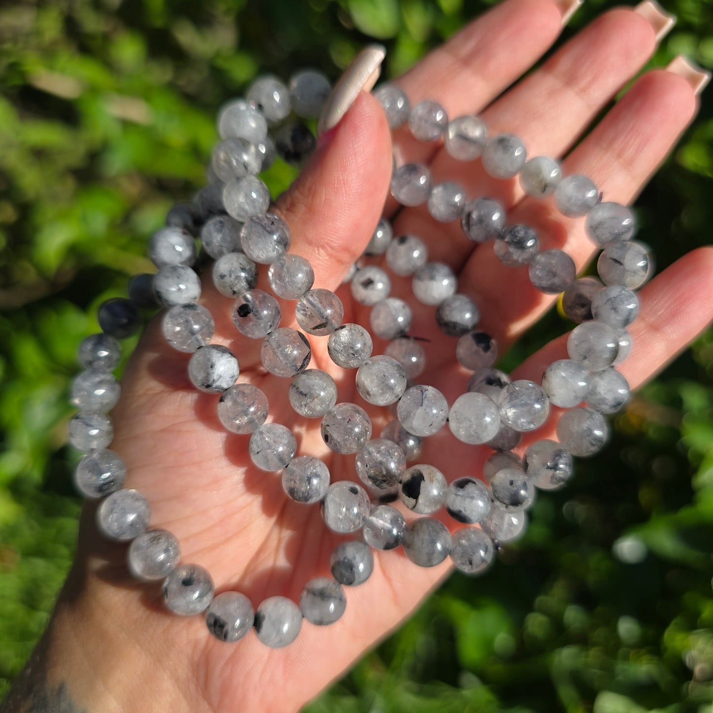 Herkimer Diamond Gemstone Bracelet
